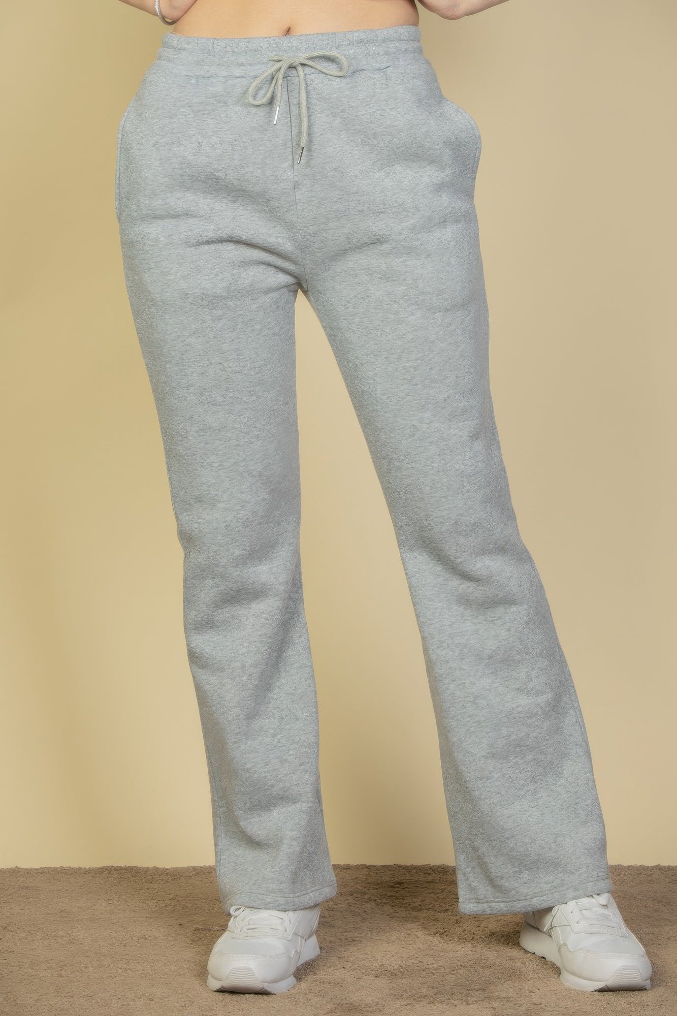 Drawstring Waist Slant Pocket Sweatpants product image