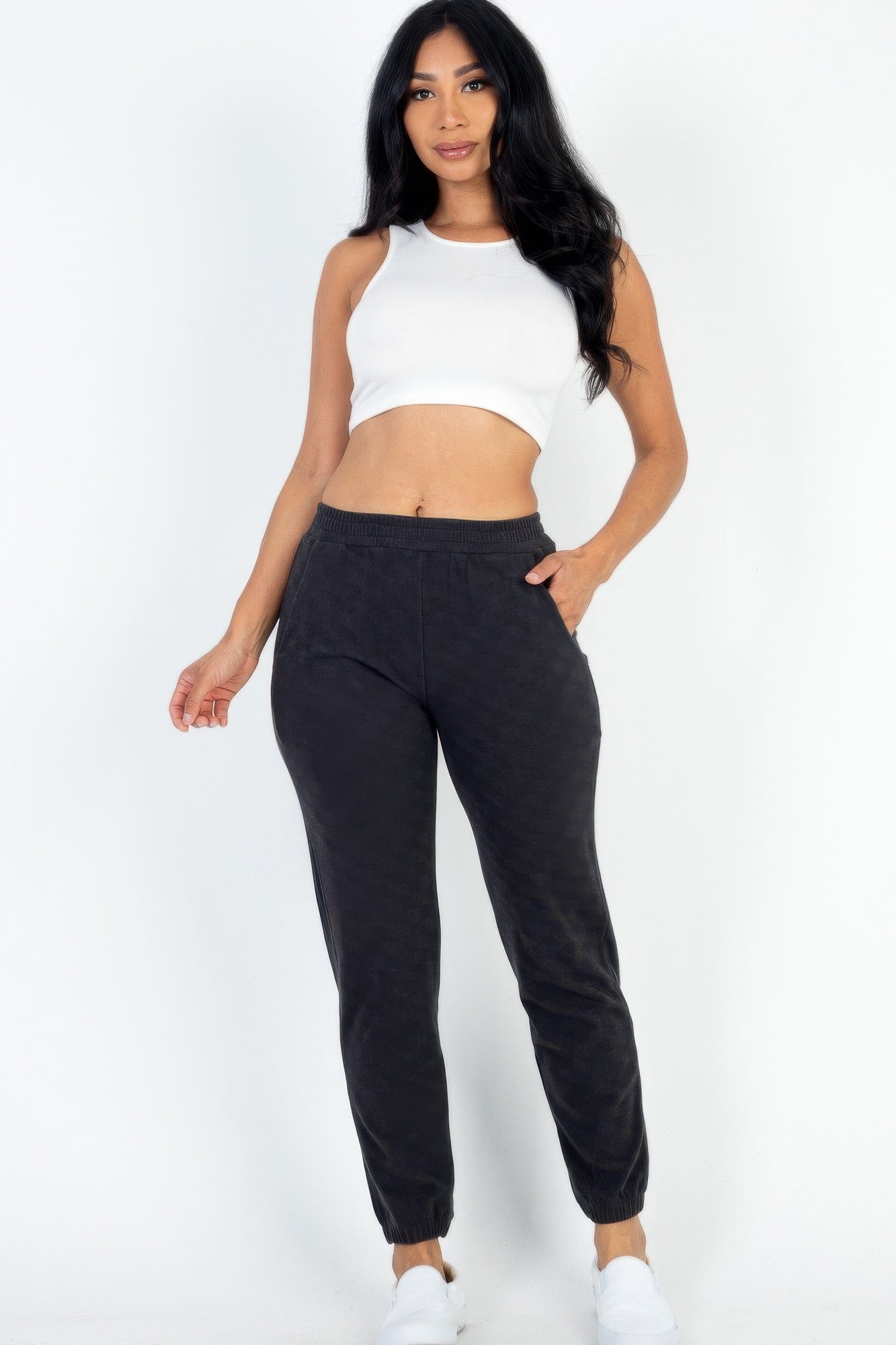 Ribbed Side Pocket Joggers product image
