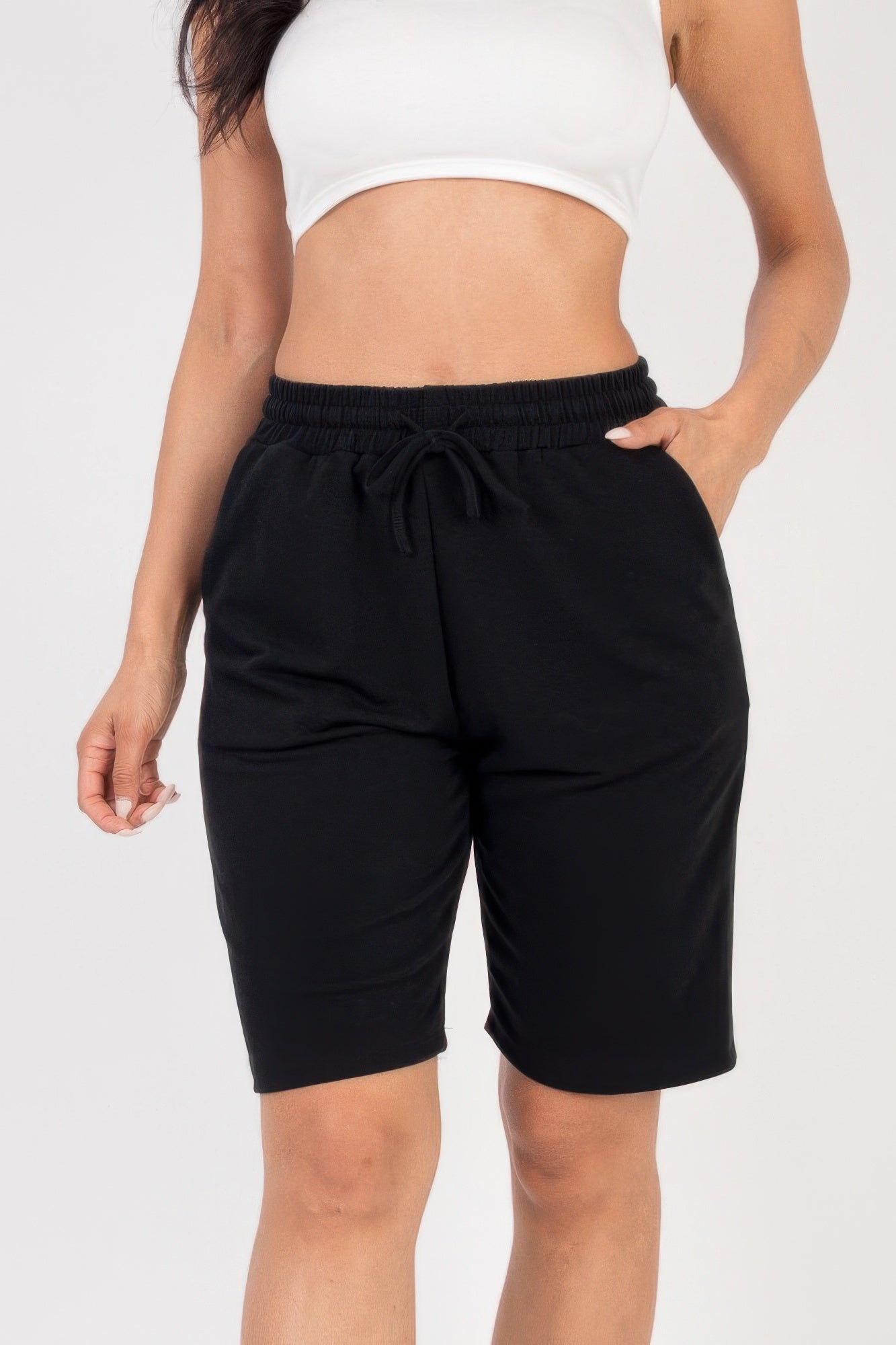 French Terry Bermuda Shorts product image