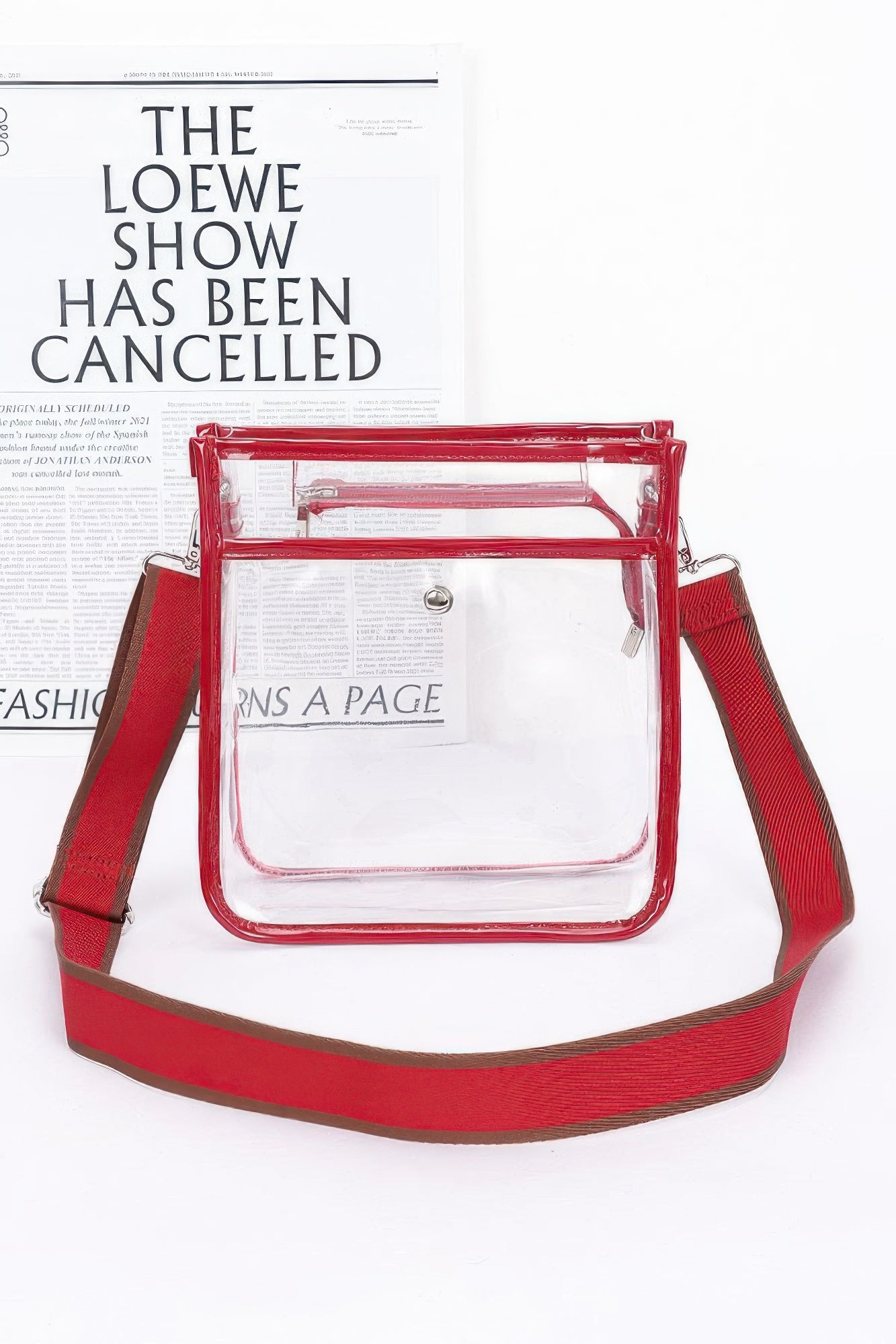 Transparent School Bag W/ Strap product image