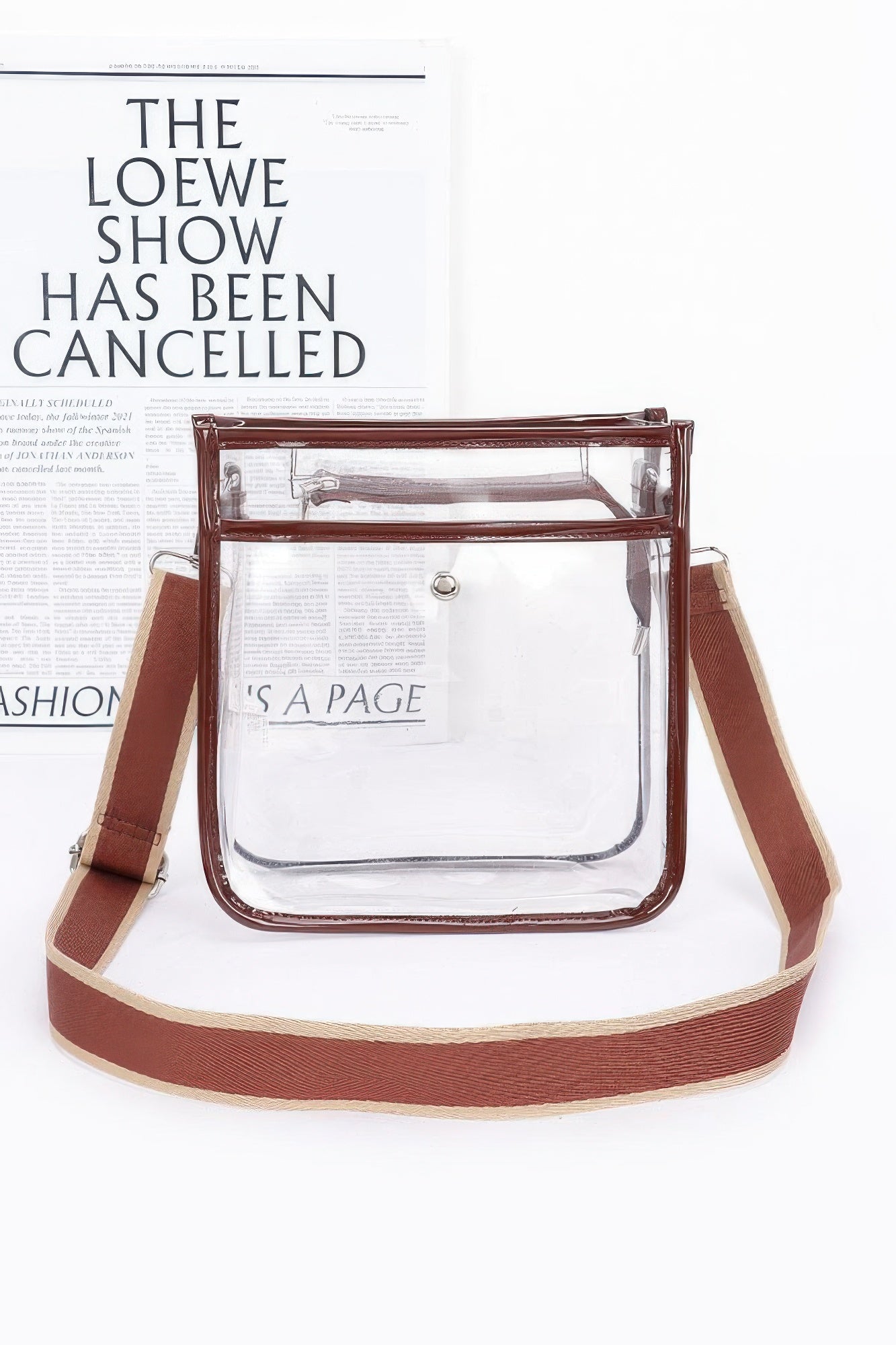 Transparent School Bag W/ Strap product image