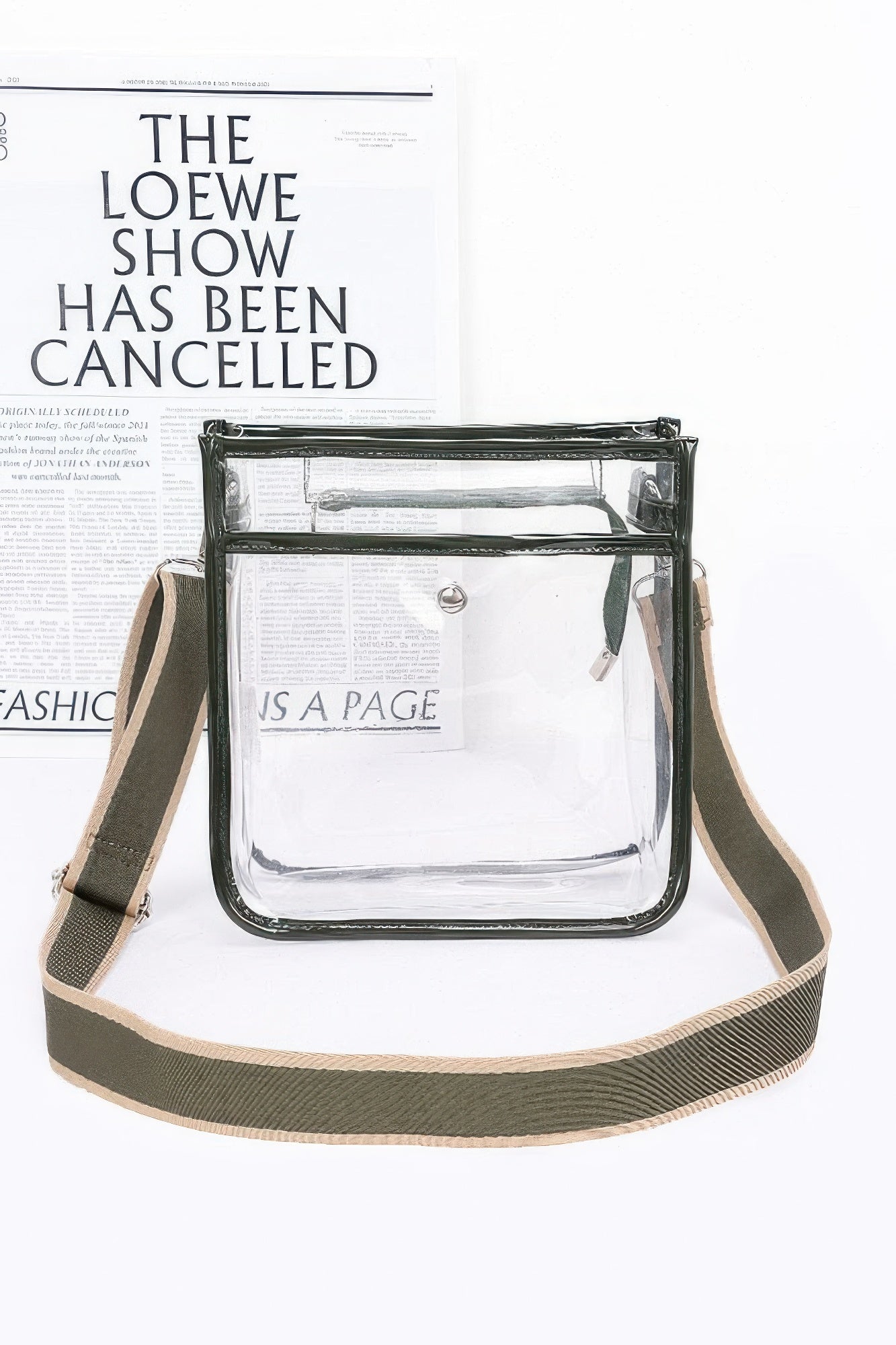 Transparent School Bag W/ Strap product image