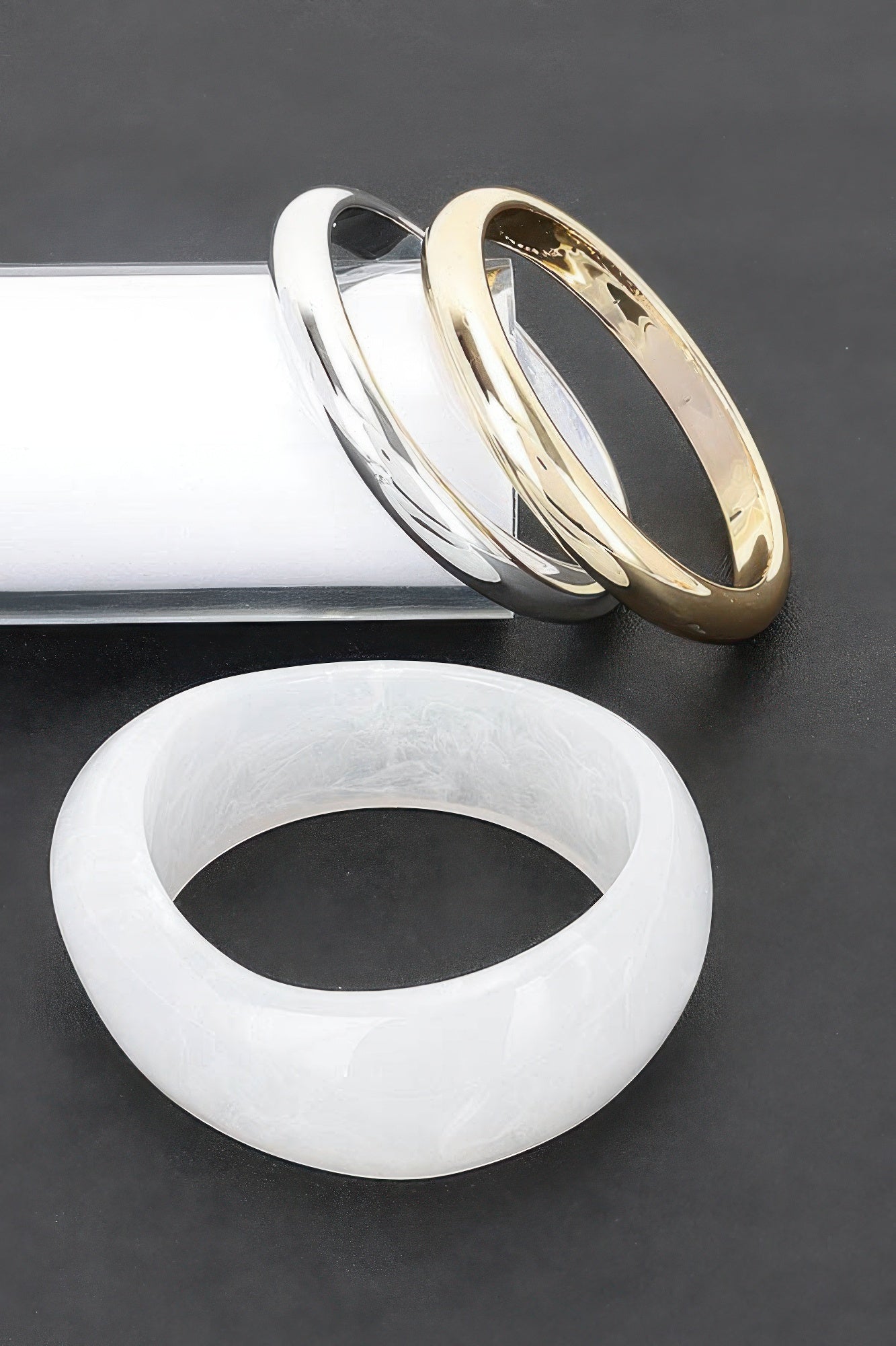 Multi Resin And Ccb Bangle Bracelet product image