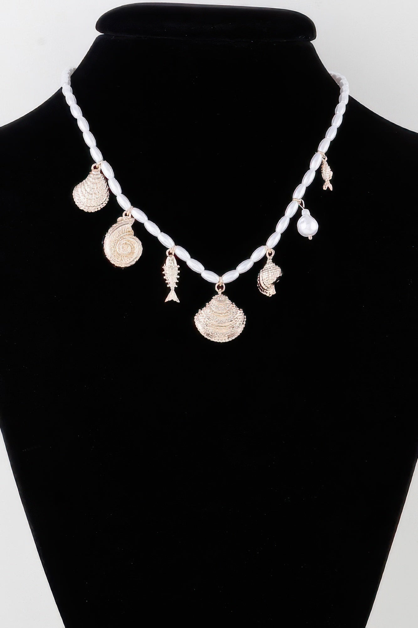 Pearled Under The Sea Charm Necklace product image