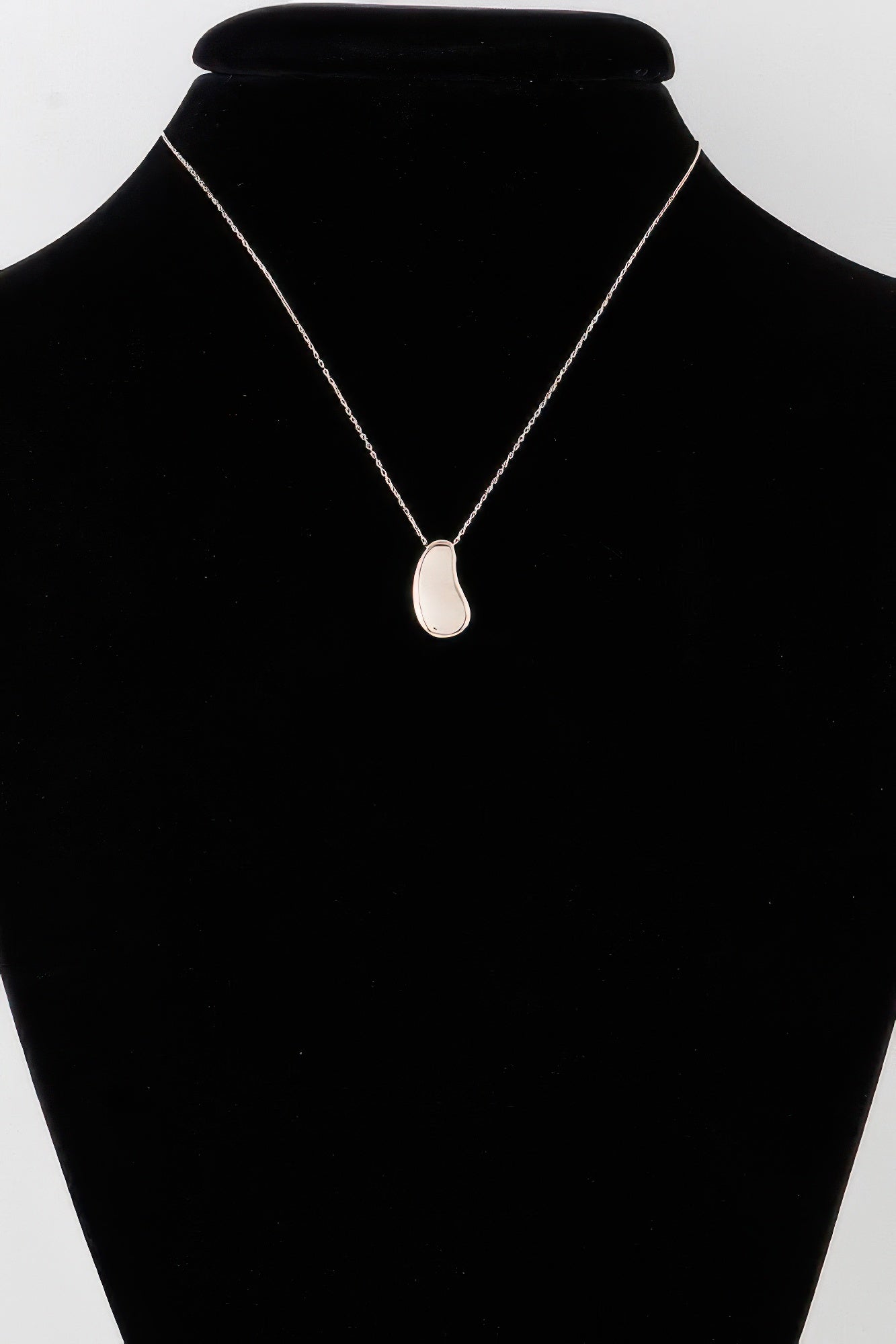 Modern Teardrop Chain Necklace product image