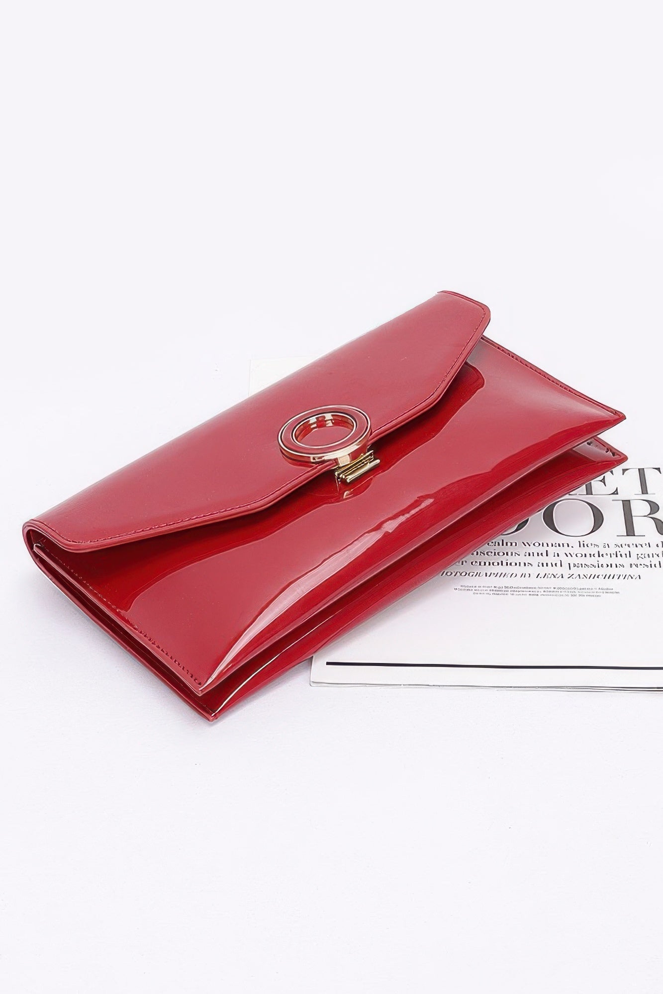 Patent Leather Flap Crossbody Bag product image