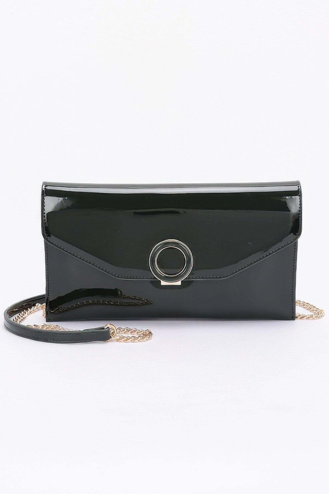 Patent Leather Flap Crossbody Bag product image