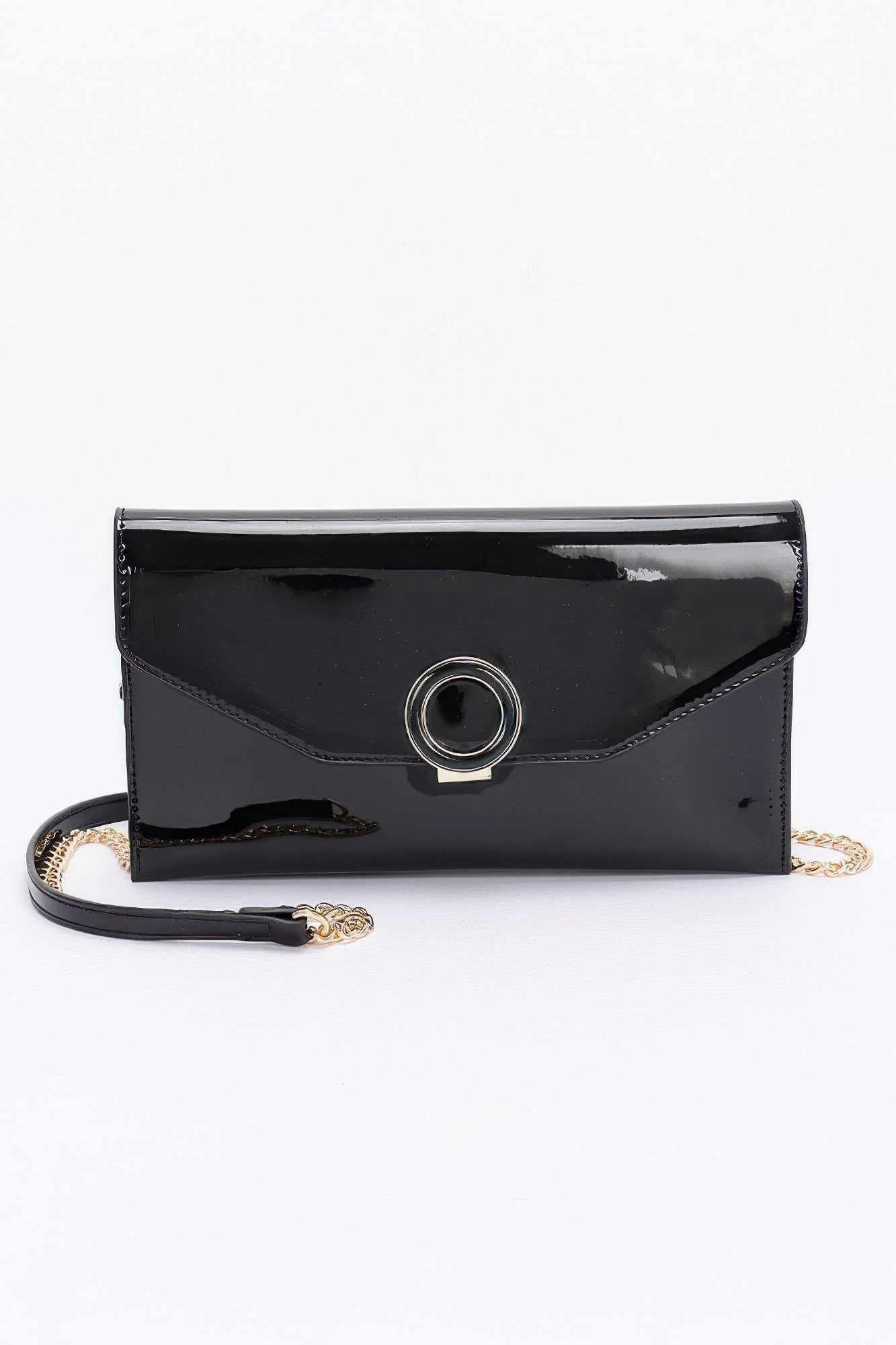 Patent Leather Flap Crossbody Bag product image