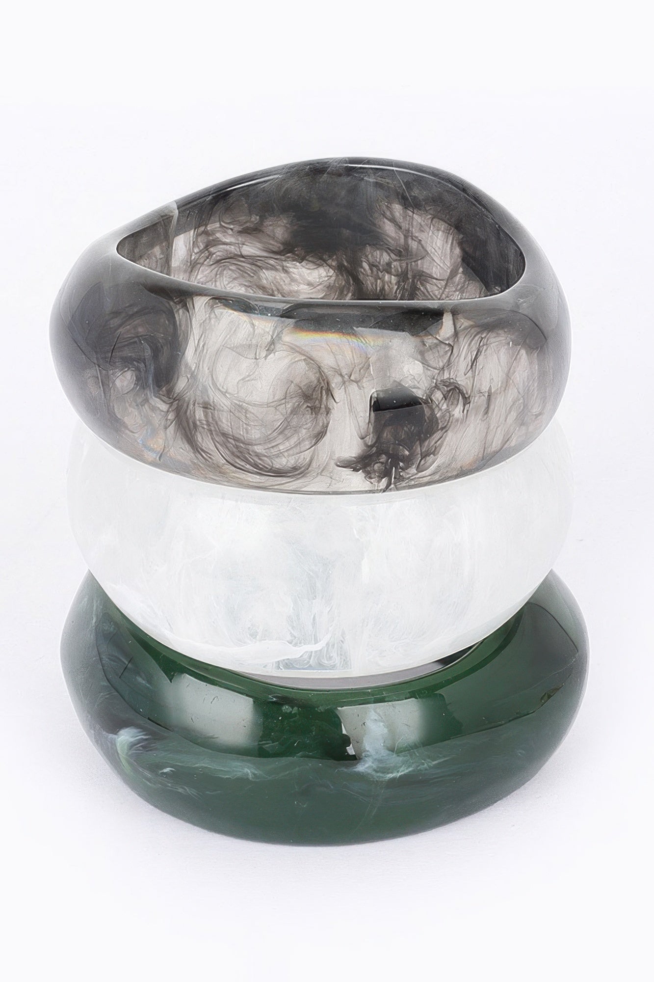 Multi Resin Bangle Bracelet product image
