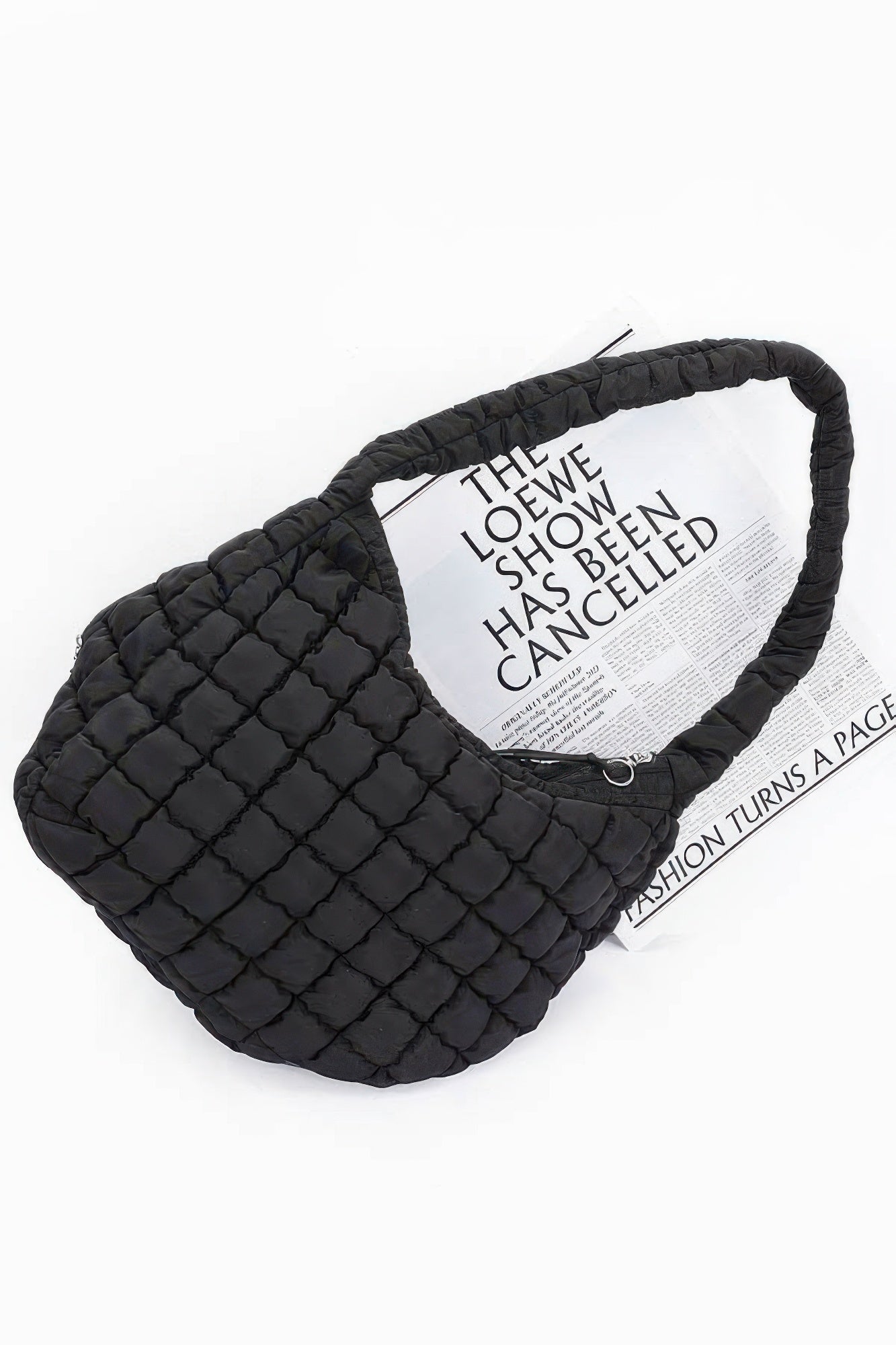 Quilted Nylon Padded Crossbody Bag product image