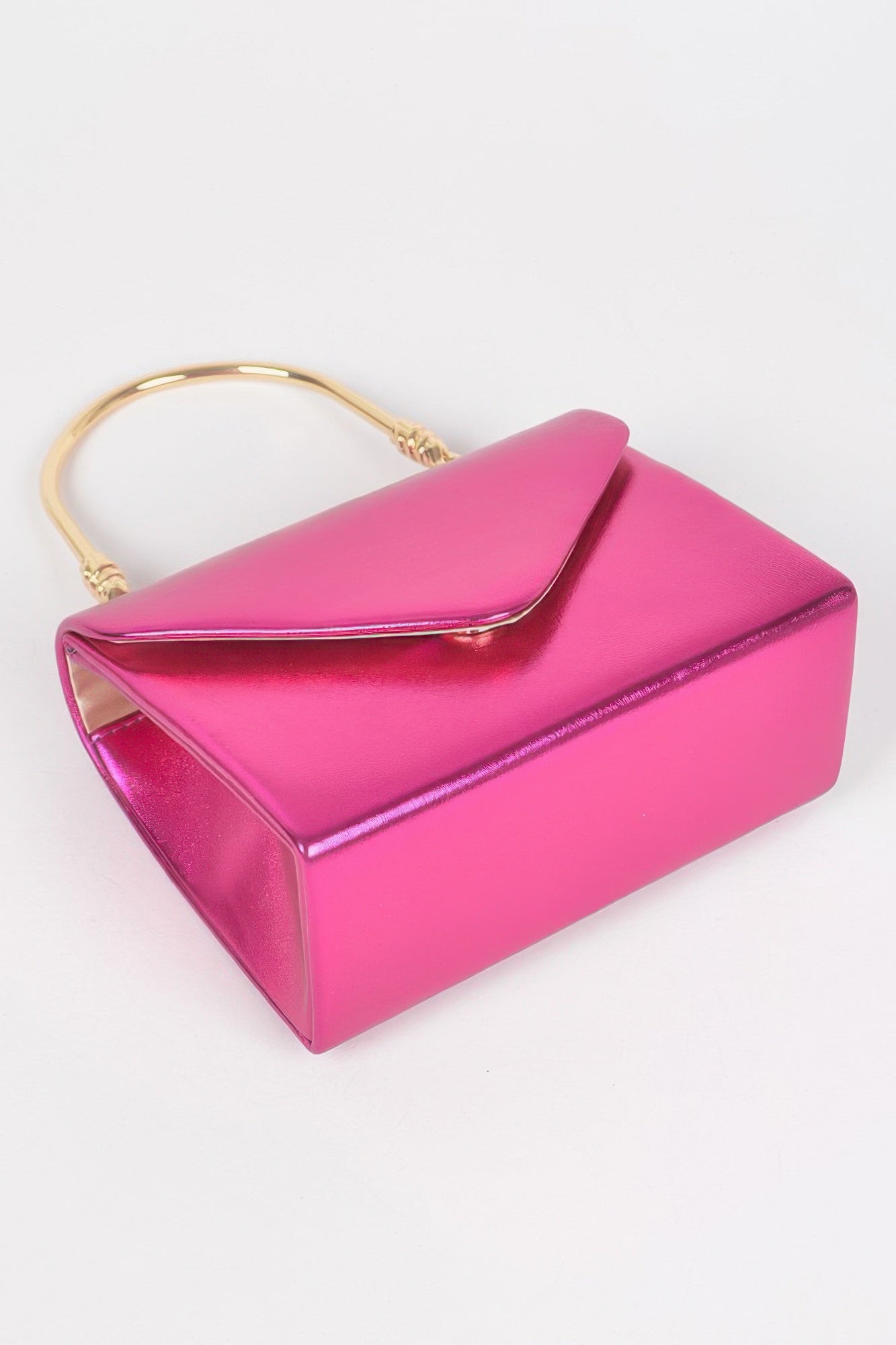 Metallic Metal Handle Crossbody Bag product image