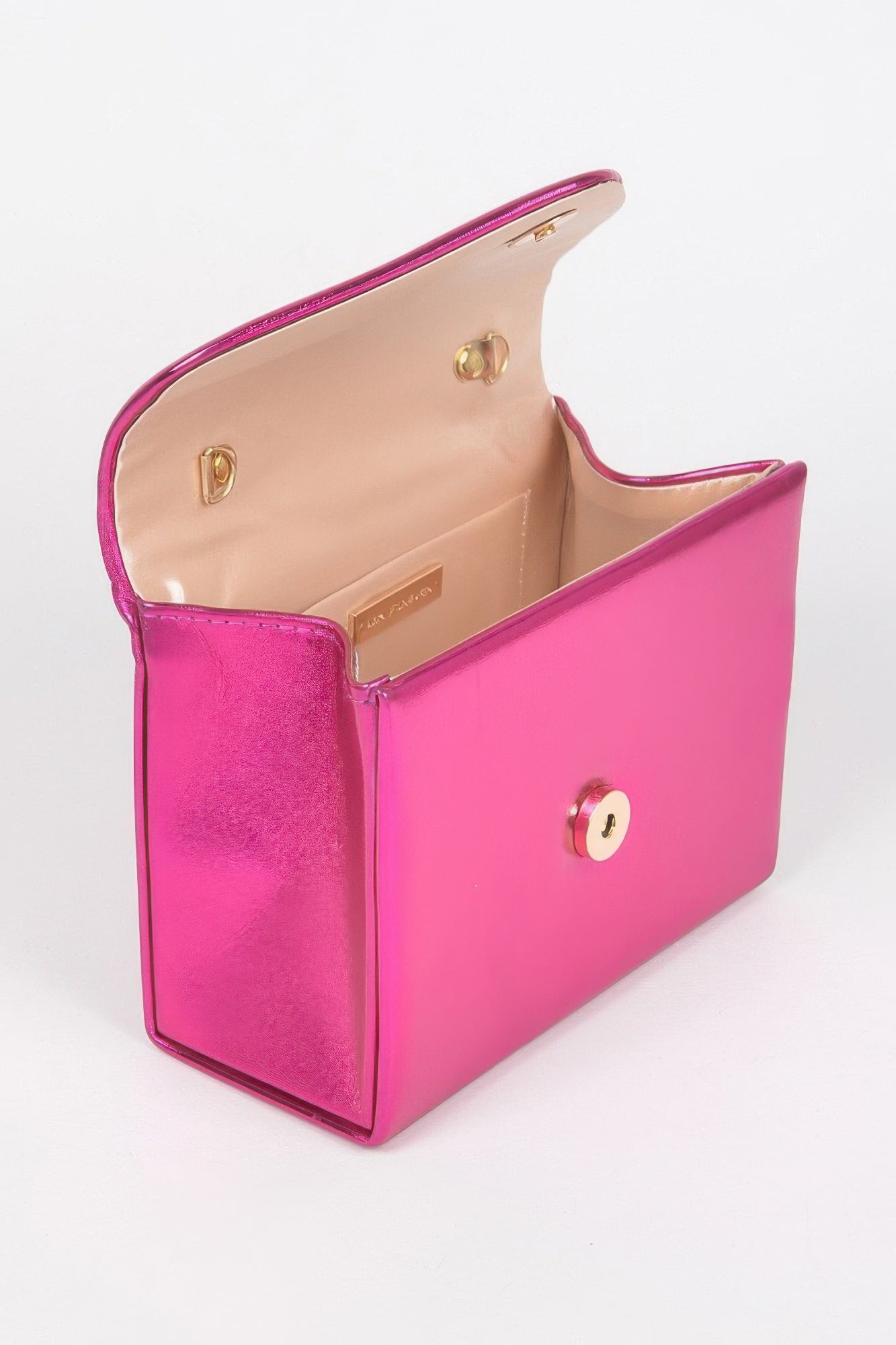 Metallic Metal Handle Crossbody Bag product image