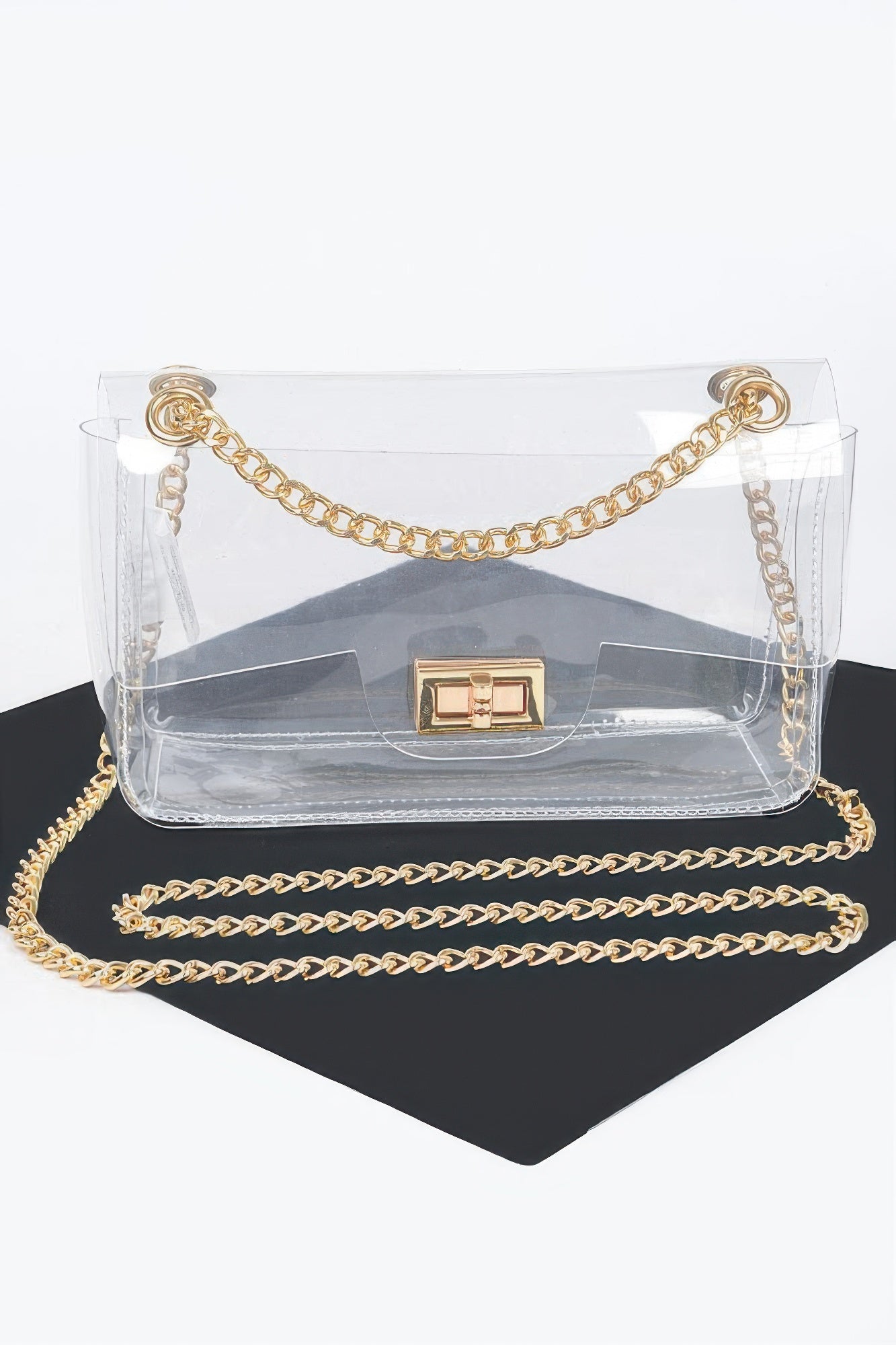 Transparent Flap Crossbody Bag product image