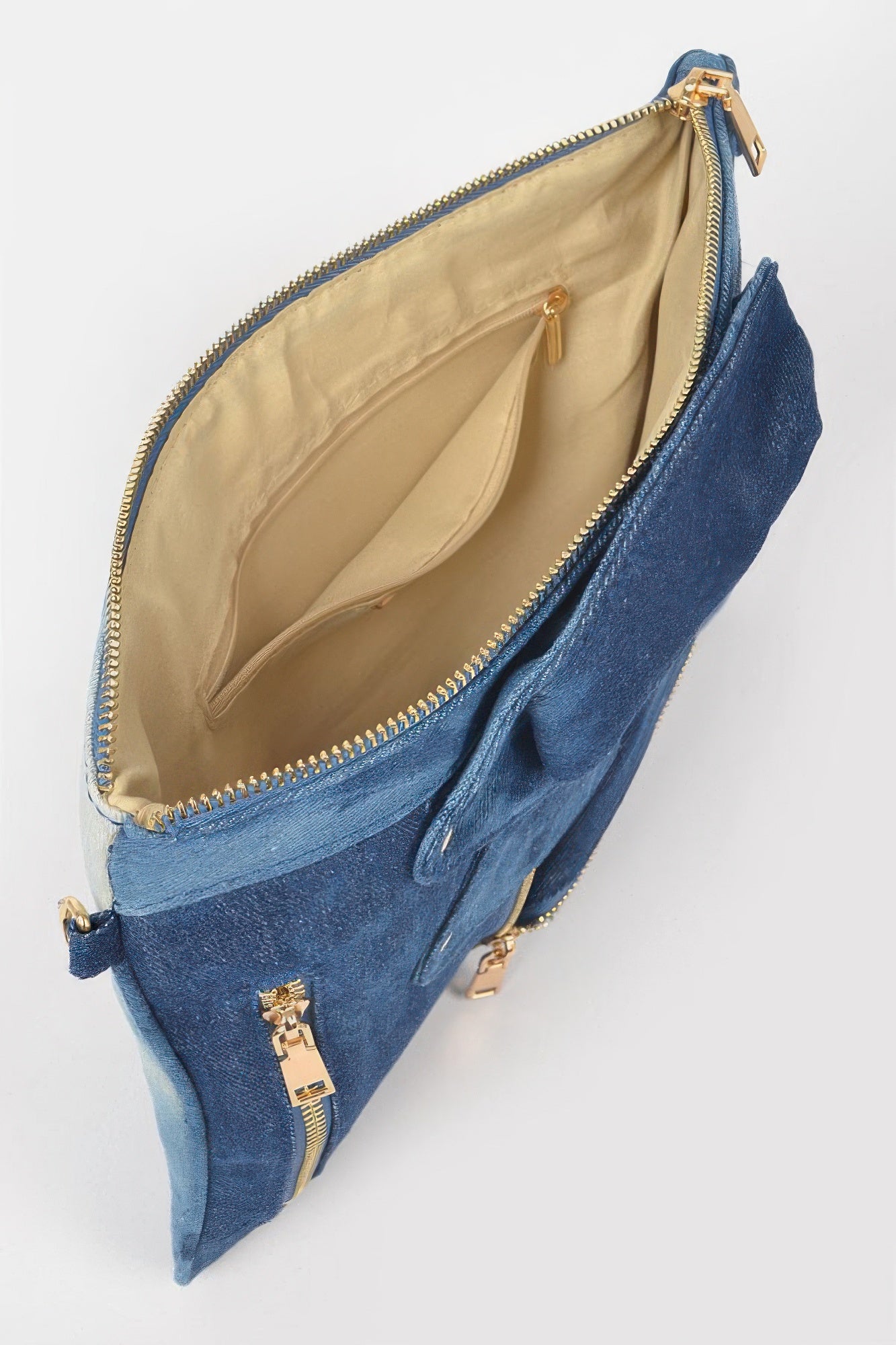 Denim Jacket Crossbody Clutch product image