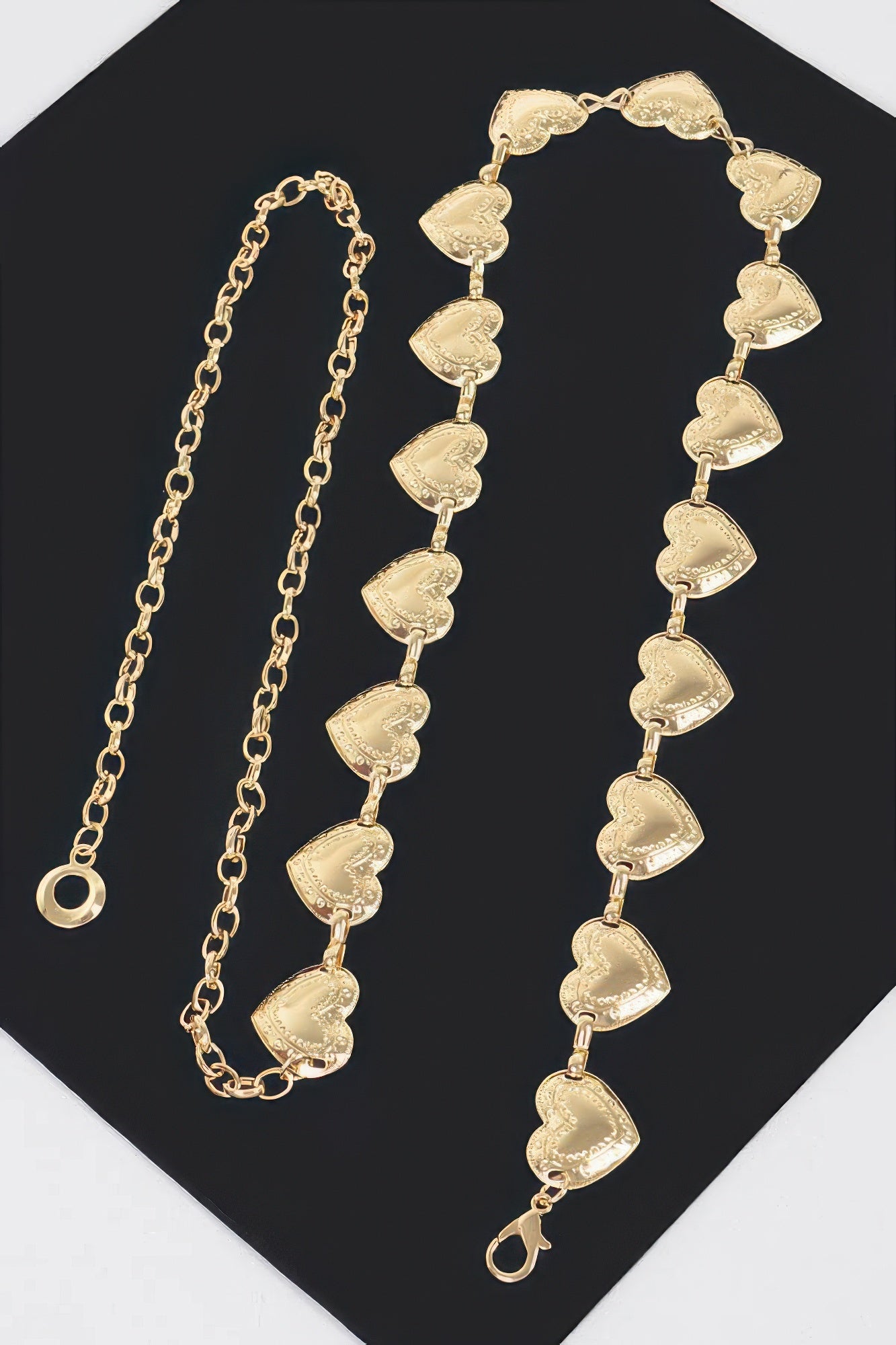 Heart Shape Metal Chain Belt product image