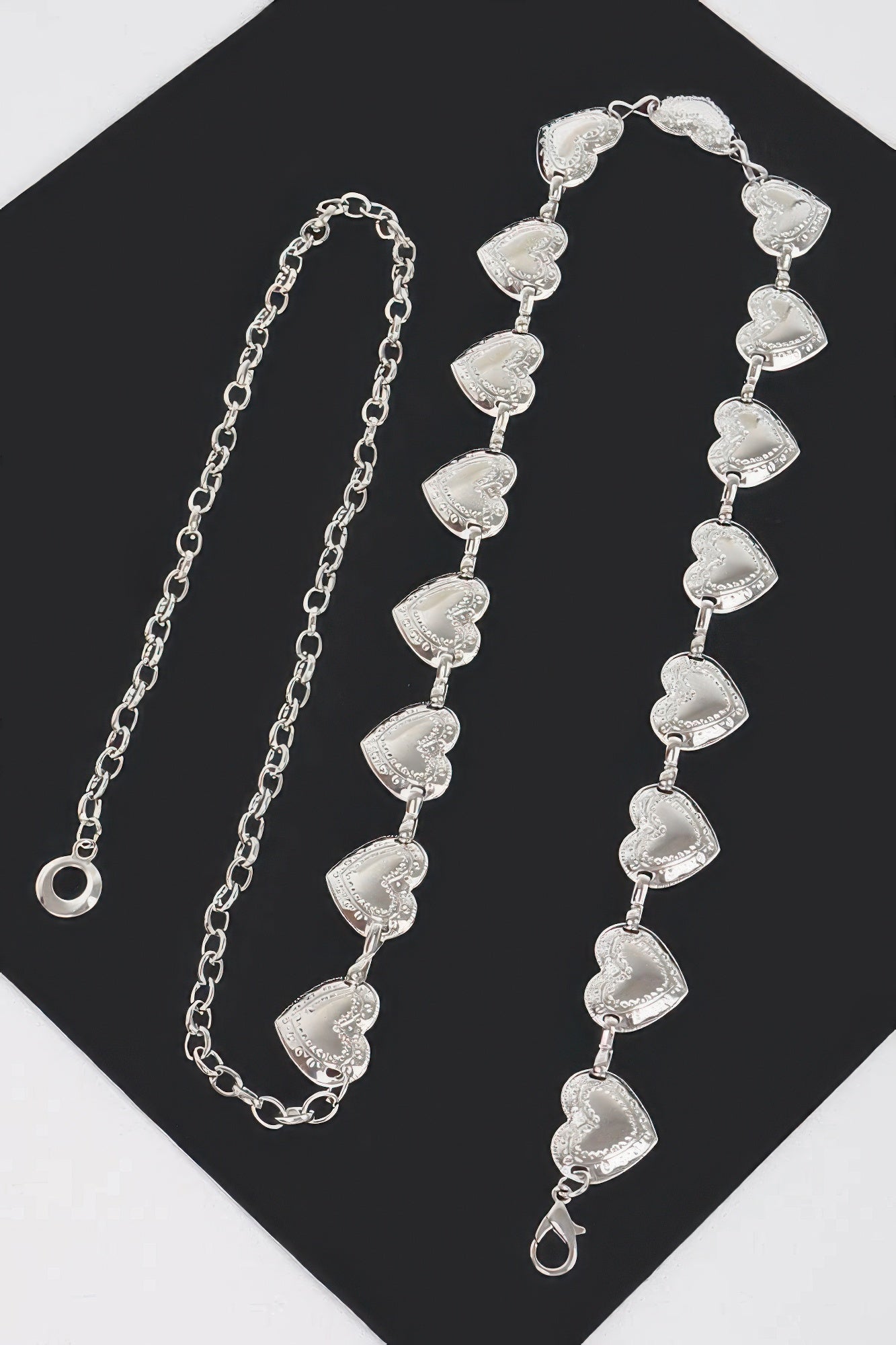 Heart Shape Metal Chain Belt product image