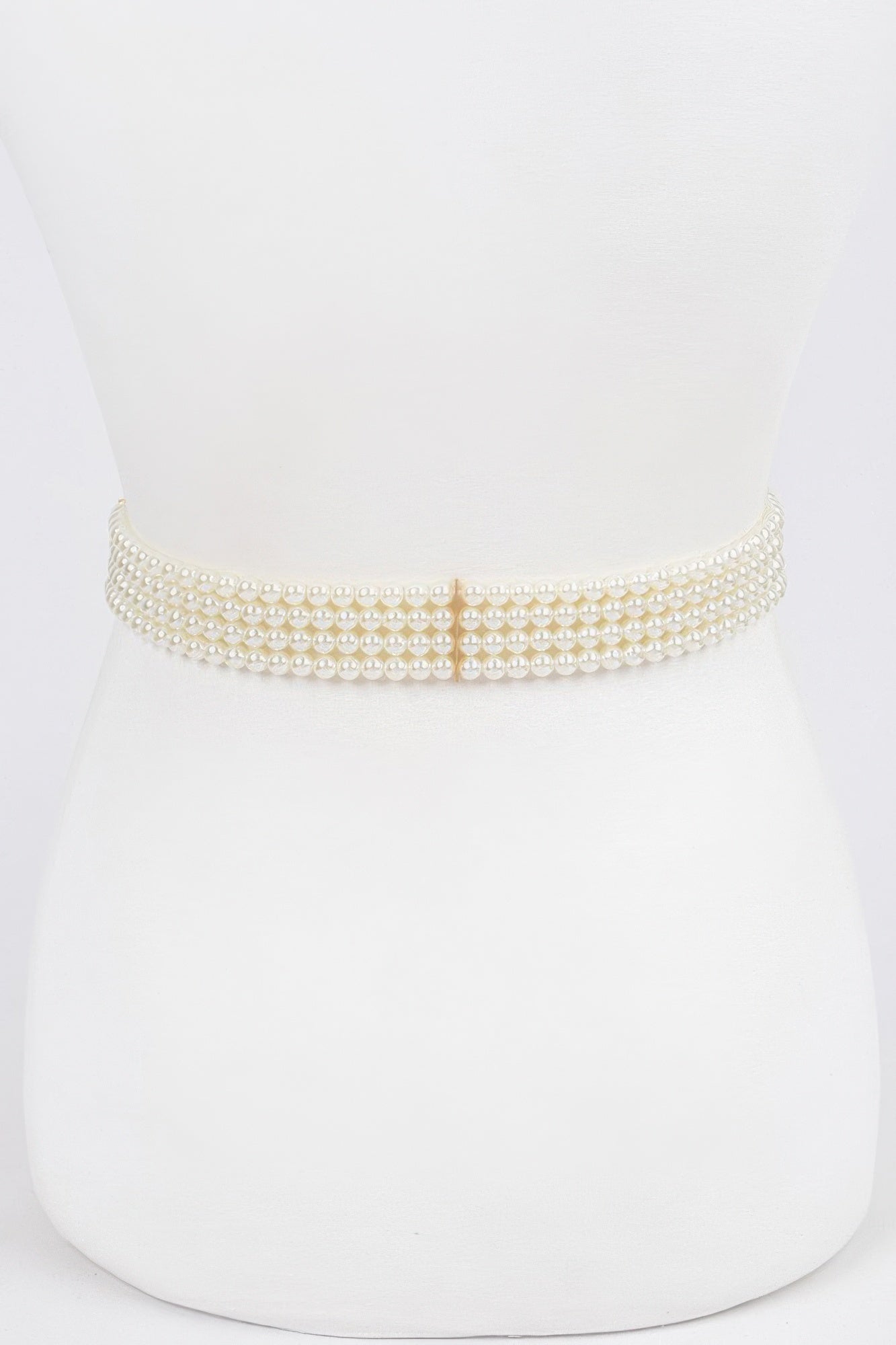 Faux Pearl Stretch Belt product image