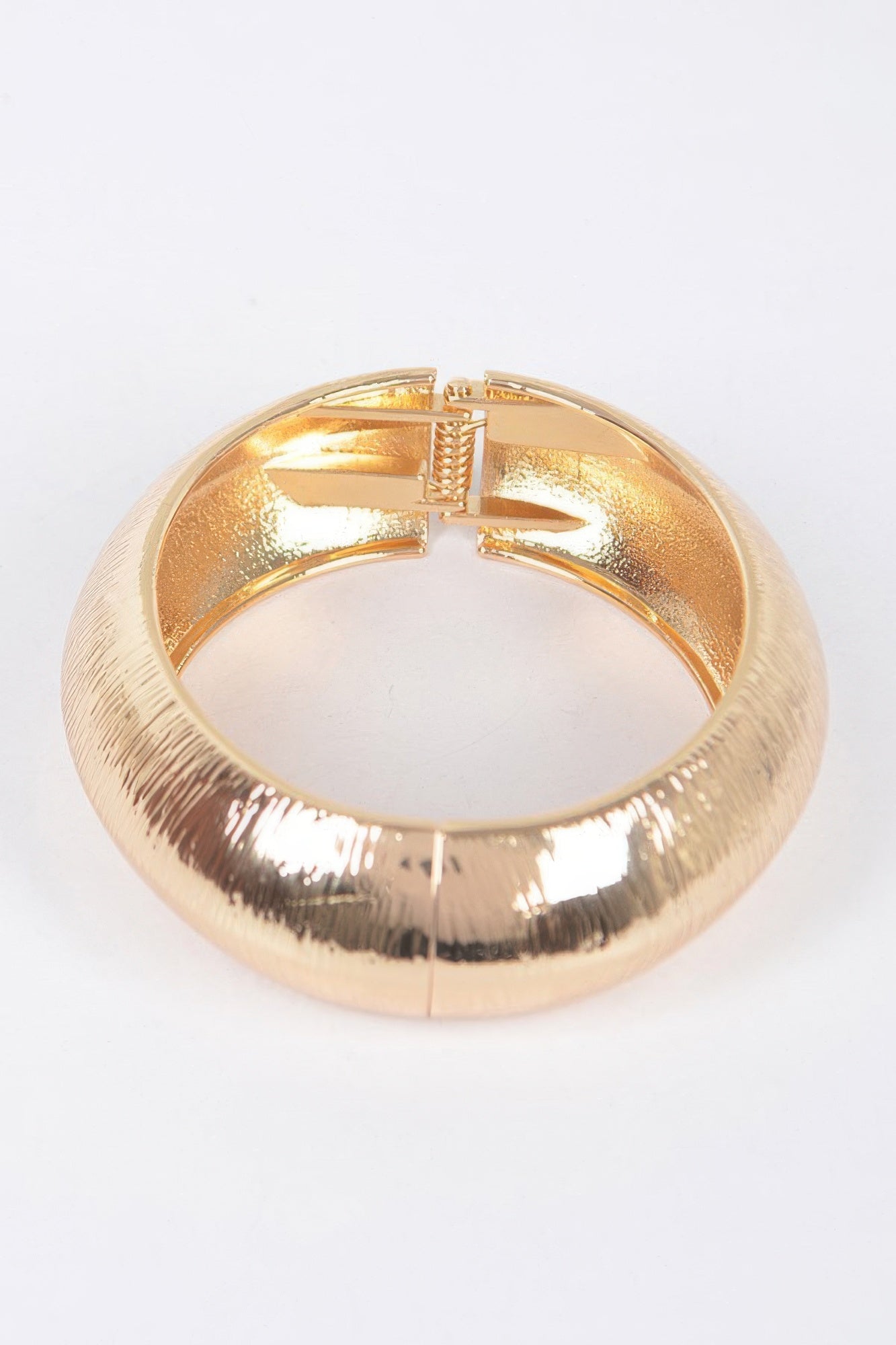Textured Metal Bangle Bracelet product image