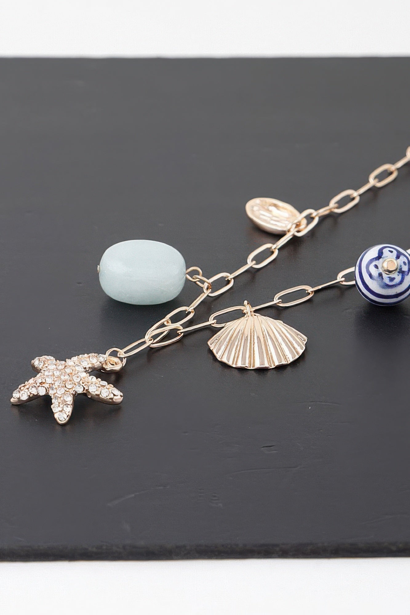 Multi Sea Charm Chain Necklace product image