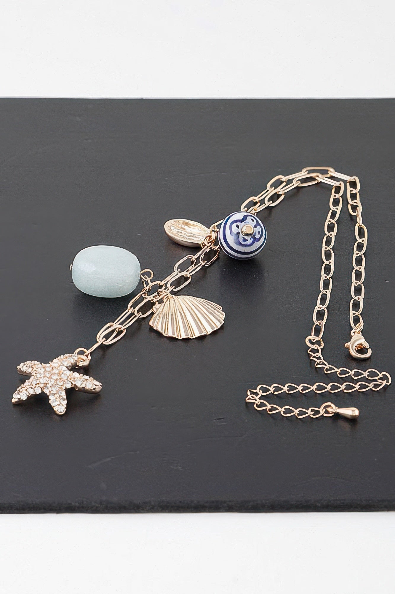 Multi Sea Charm Chain Necklace product image