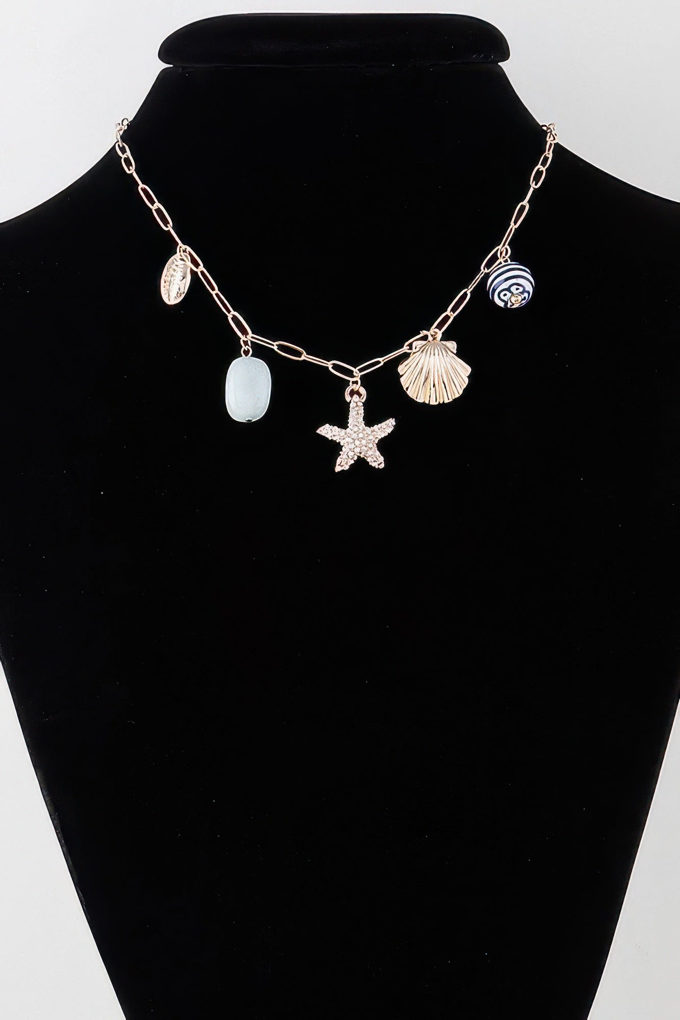 Multi Sea Charm Chain Necklace product image