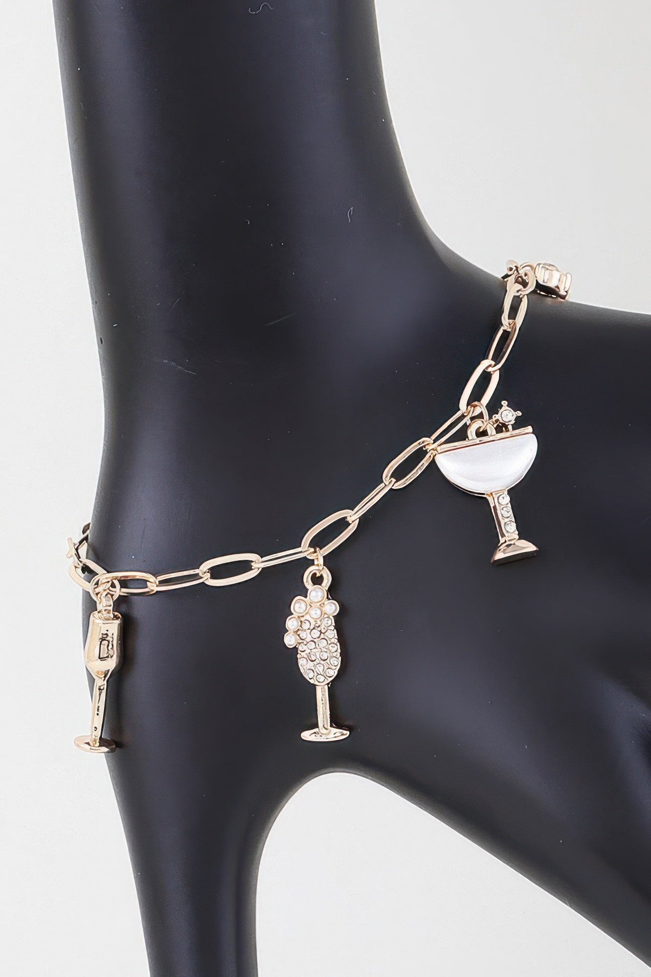 Party Drinks Charm Chain Bracelet product image