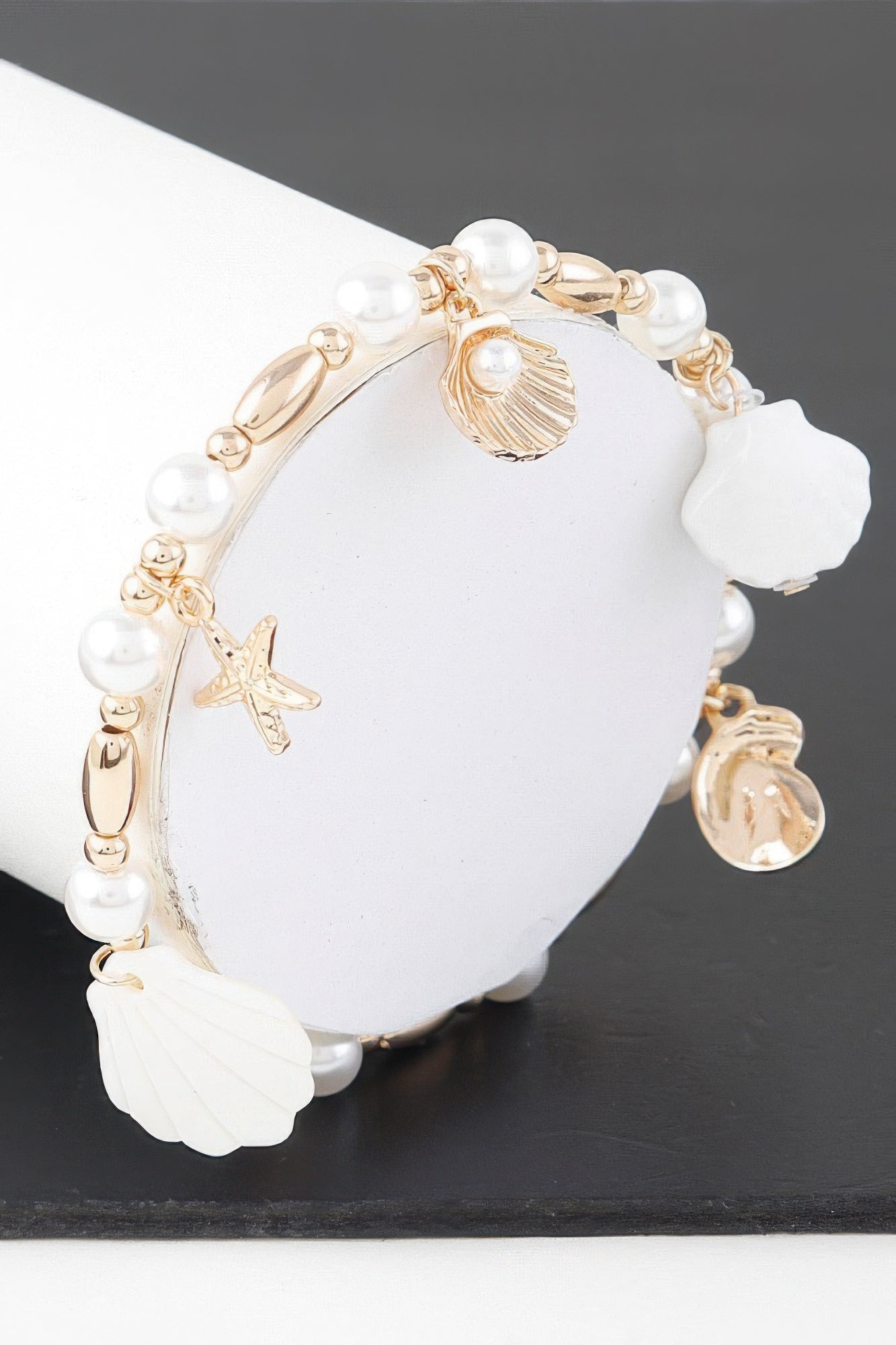 Under The Sea Pearl Charm Bracelet product image