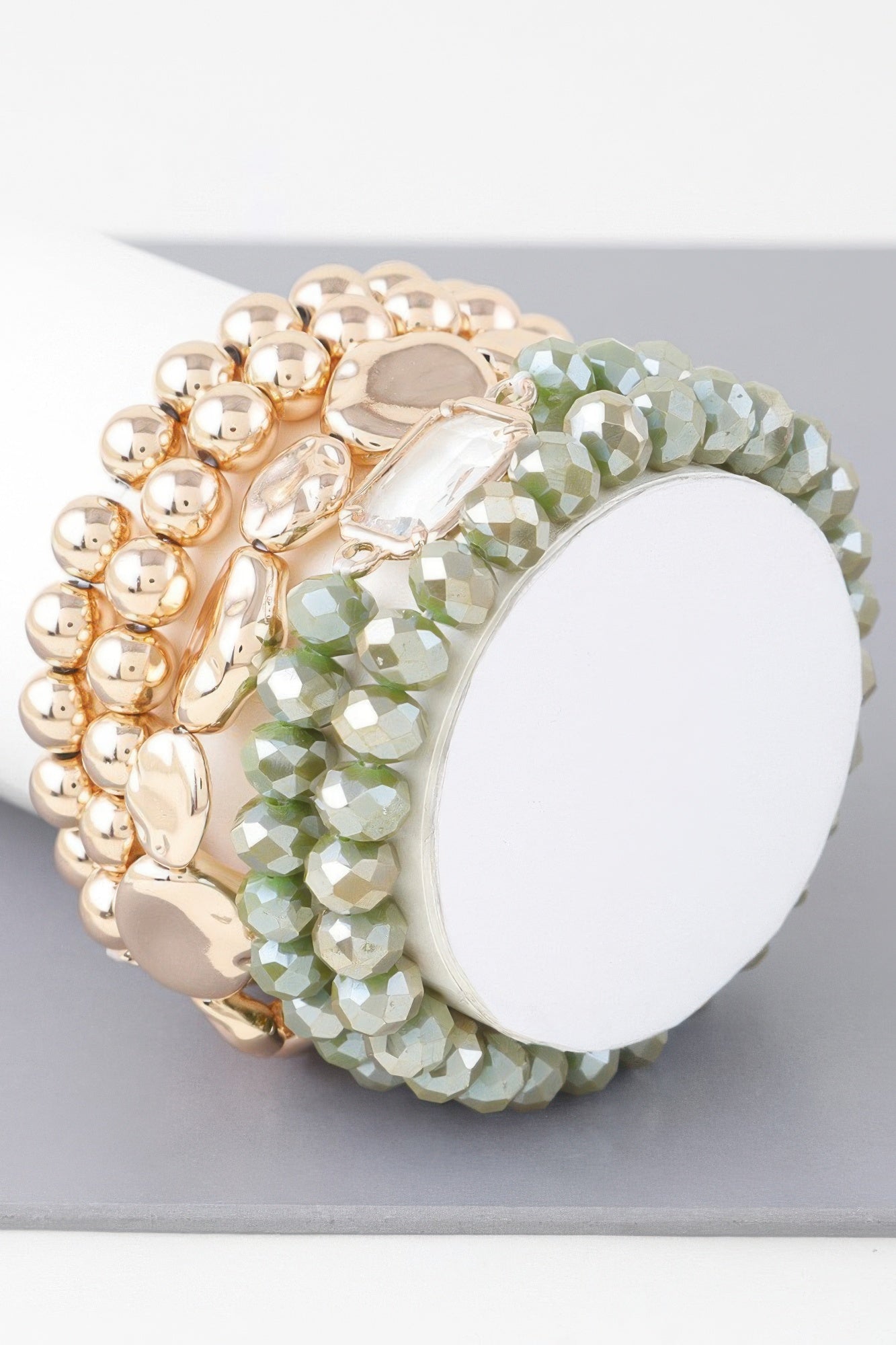 Multicolor Crystal Beaded Bracelet product image
