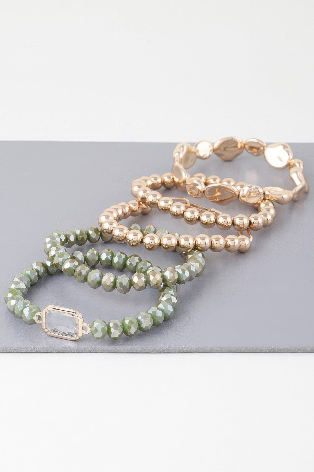 Multicolor Crystal Beaded Bracelet product image