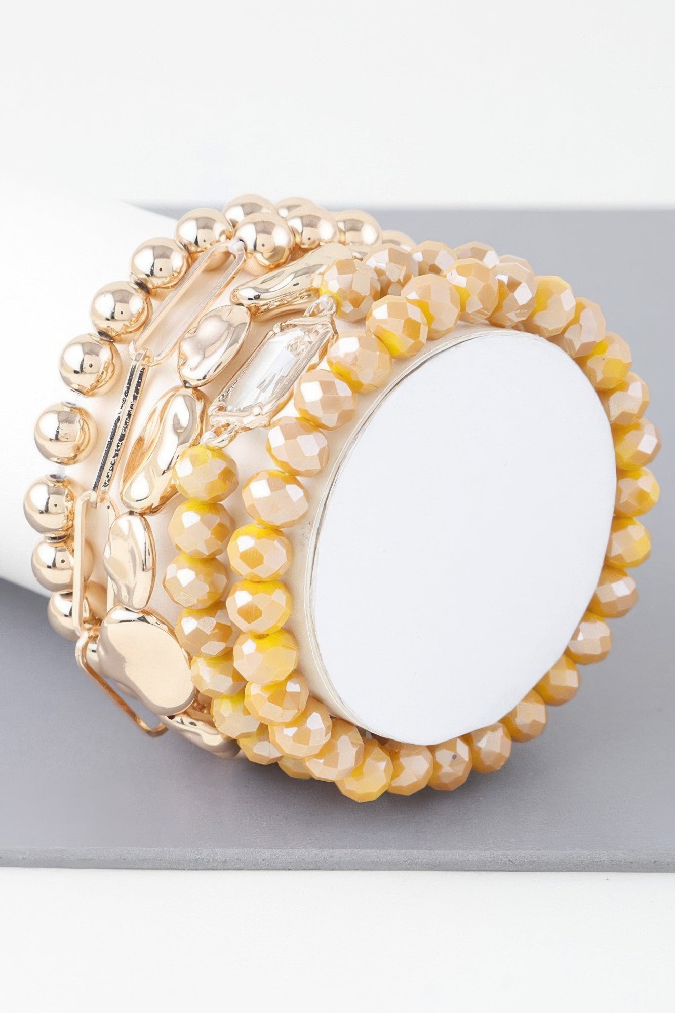 Multicolor Crystal Beaded Bracelet product image