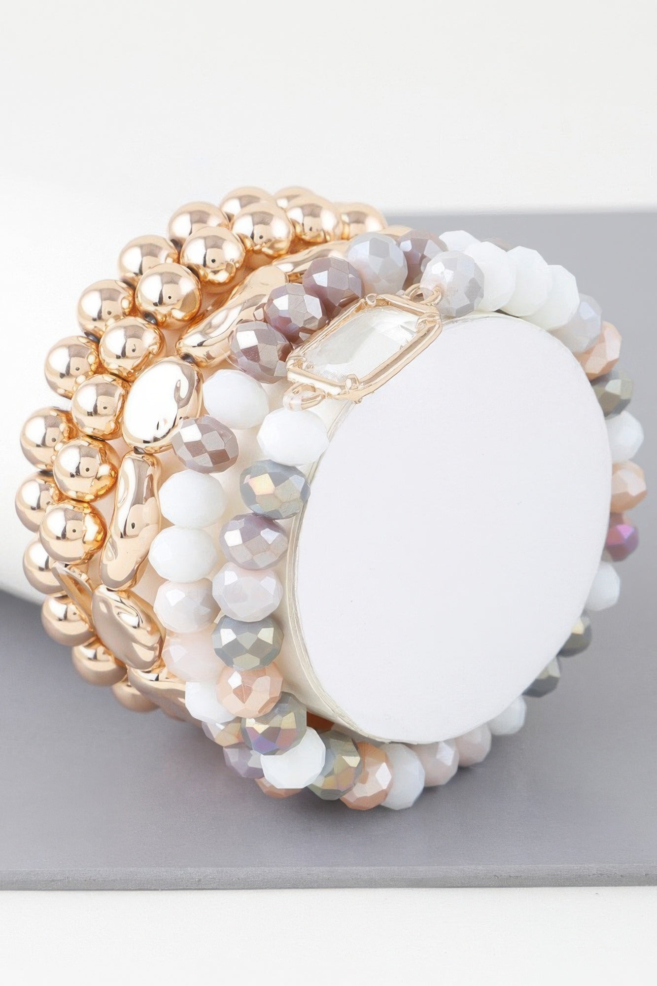 Multicolor Crystal Beaded Bracelet product image