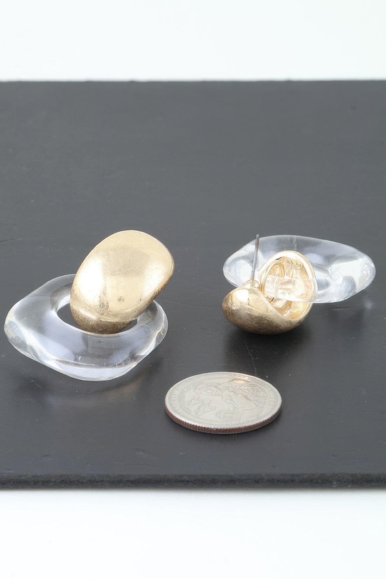 Modern Transparent Drop Earrings product image