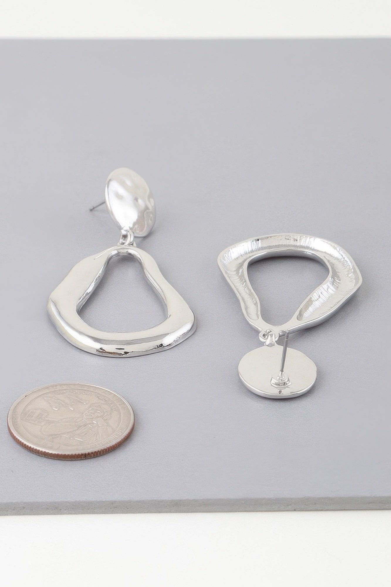 Abstract Shiny Teardrop Earrings product image