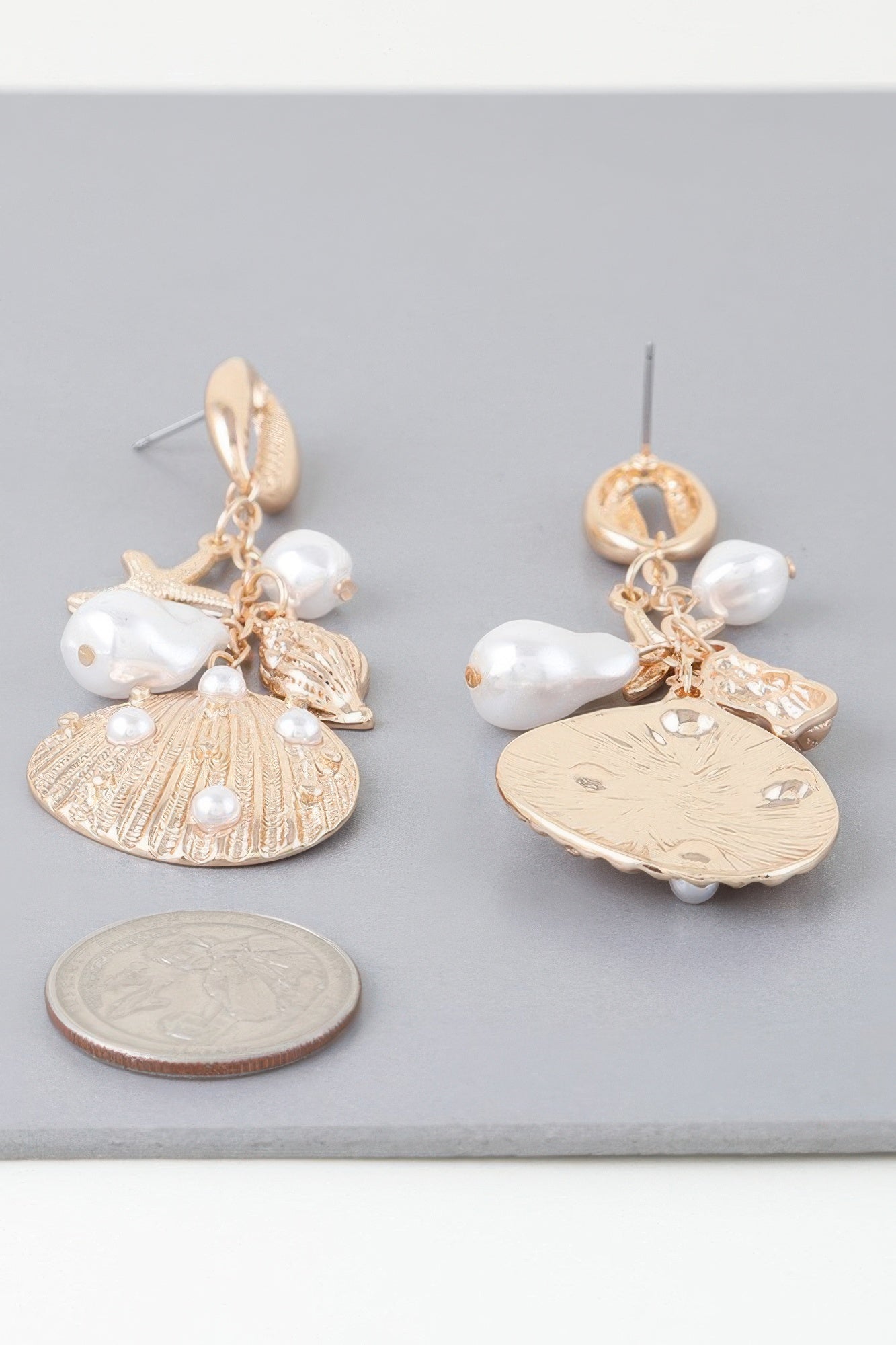 Pearled Under The Sea Drop Earrings product image