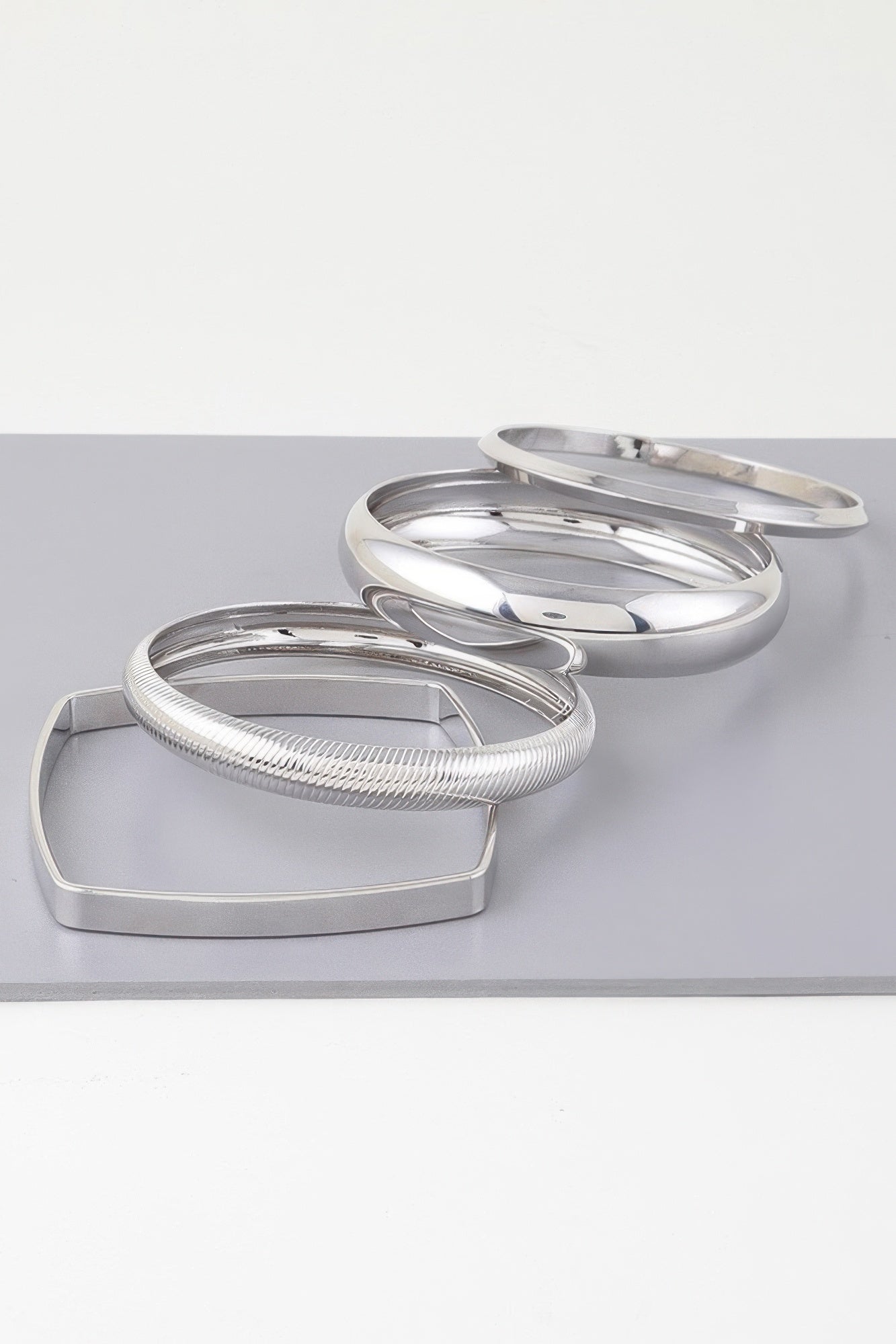 Multi Shiny Silver Layer Bracelet product image