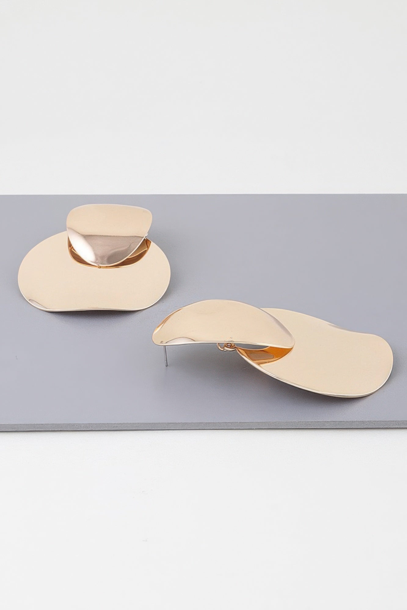 Shiny Modern Disc Earrings product image