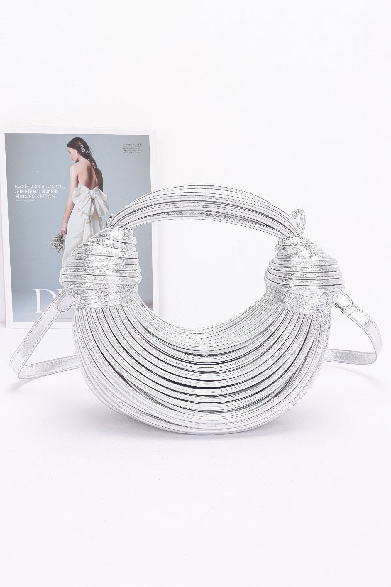 Faux Leather Rope Hobo Bag product image