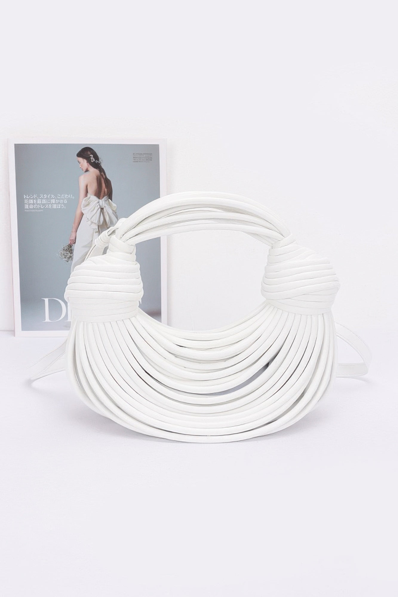 Faux Leather Rope Hobo Bag product image