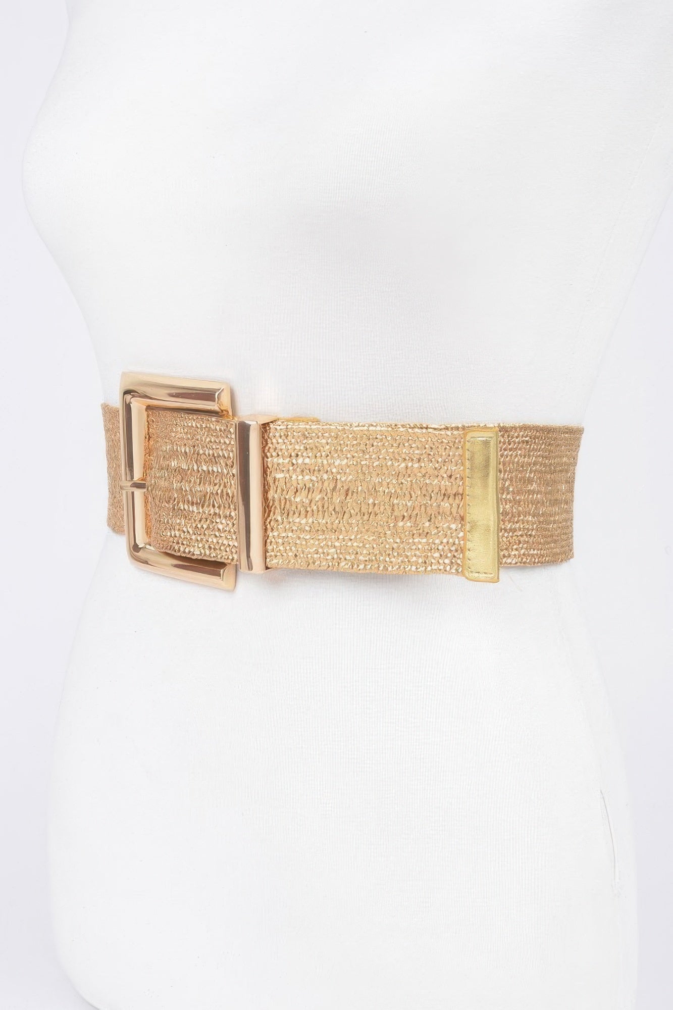Clear Pvc Metal Buckle Belt product image
