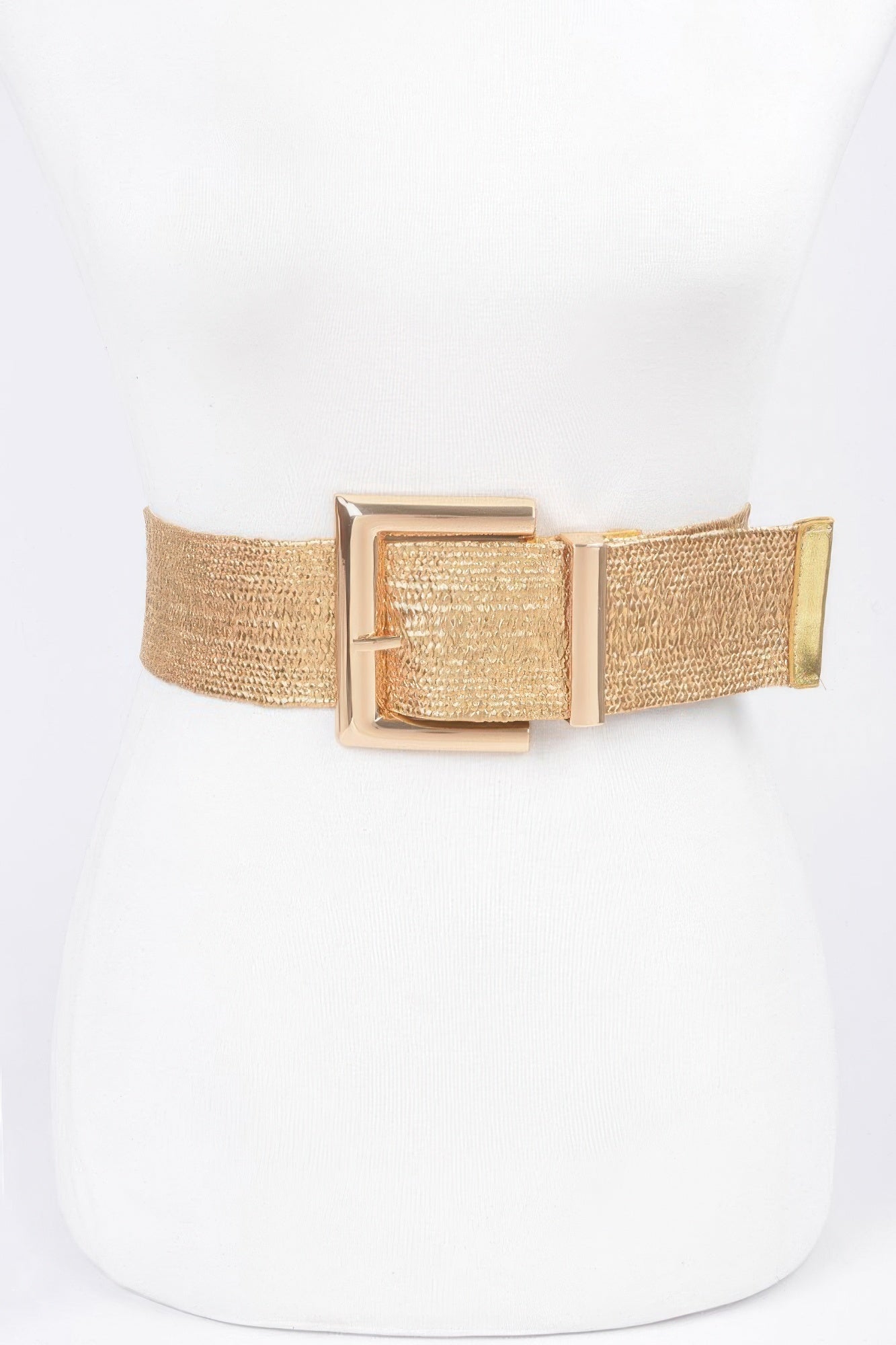 Clear Pvc Metal Buckle Belt product image