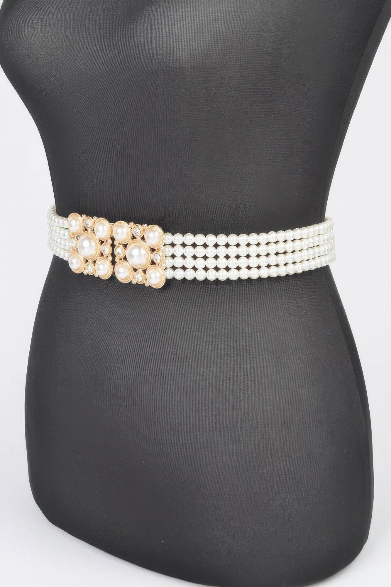 Faux Pearl Elastic Belt product image