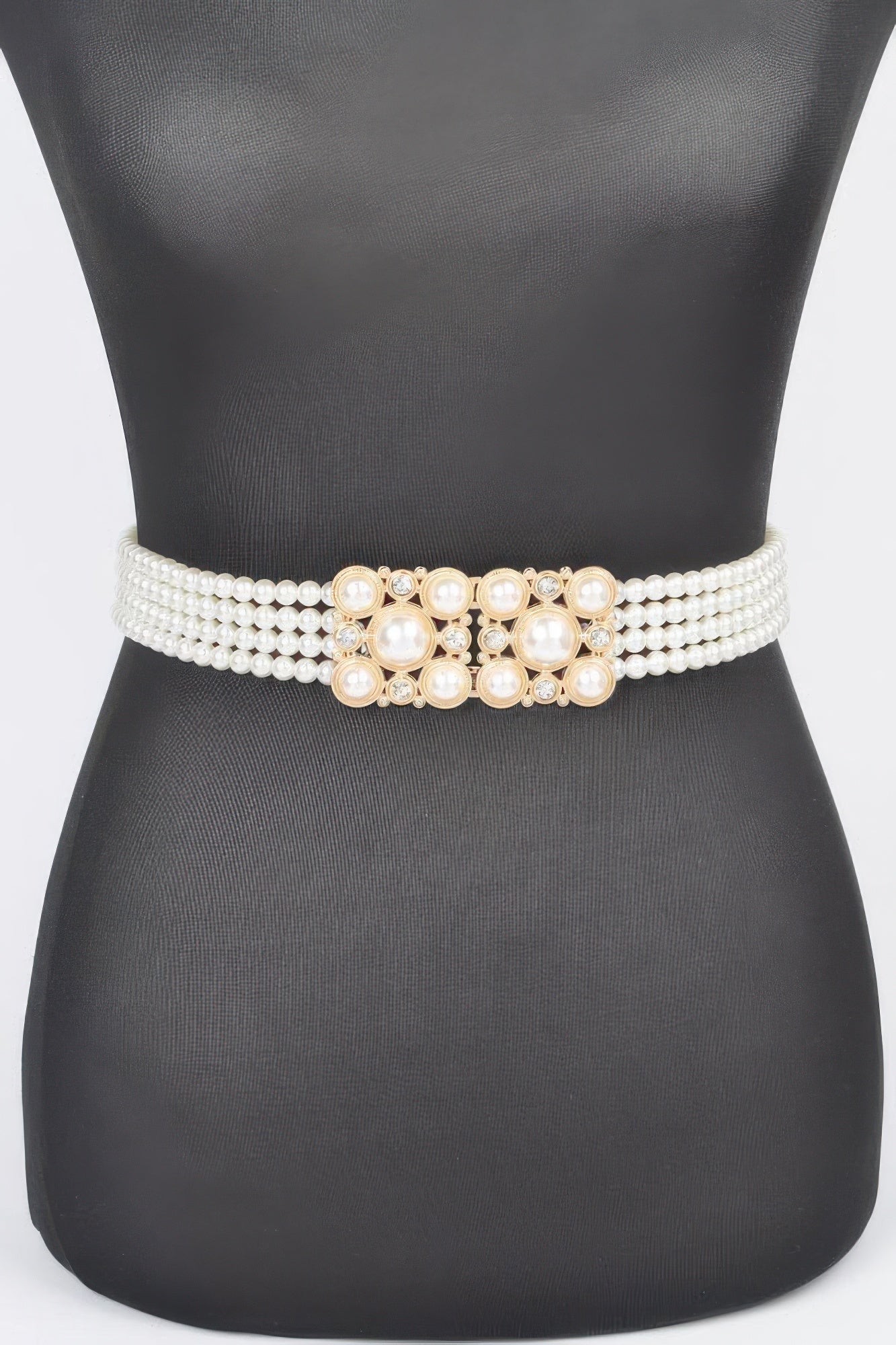 Faux Pearl Elastic Belt product image