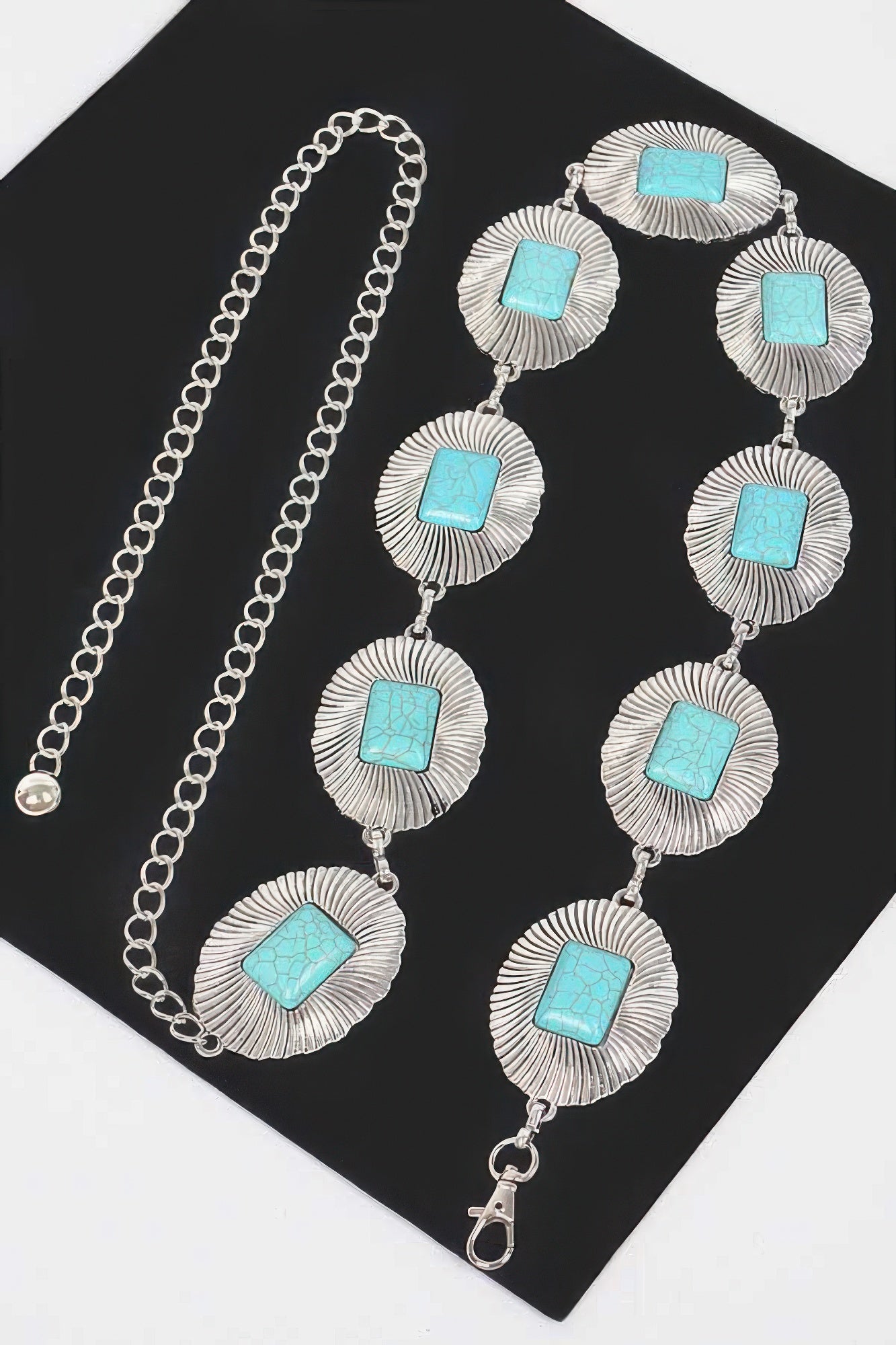 Western Style Metal Chain Belt product image