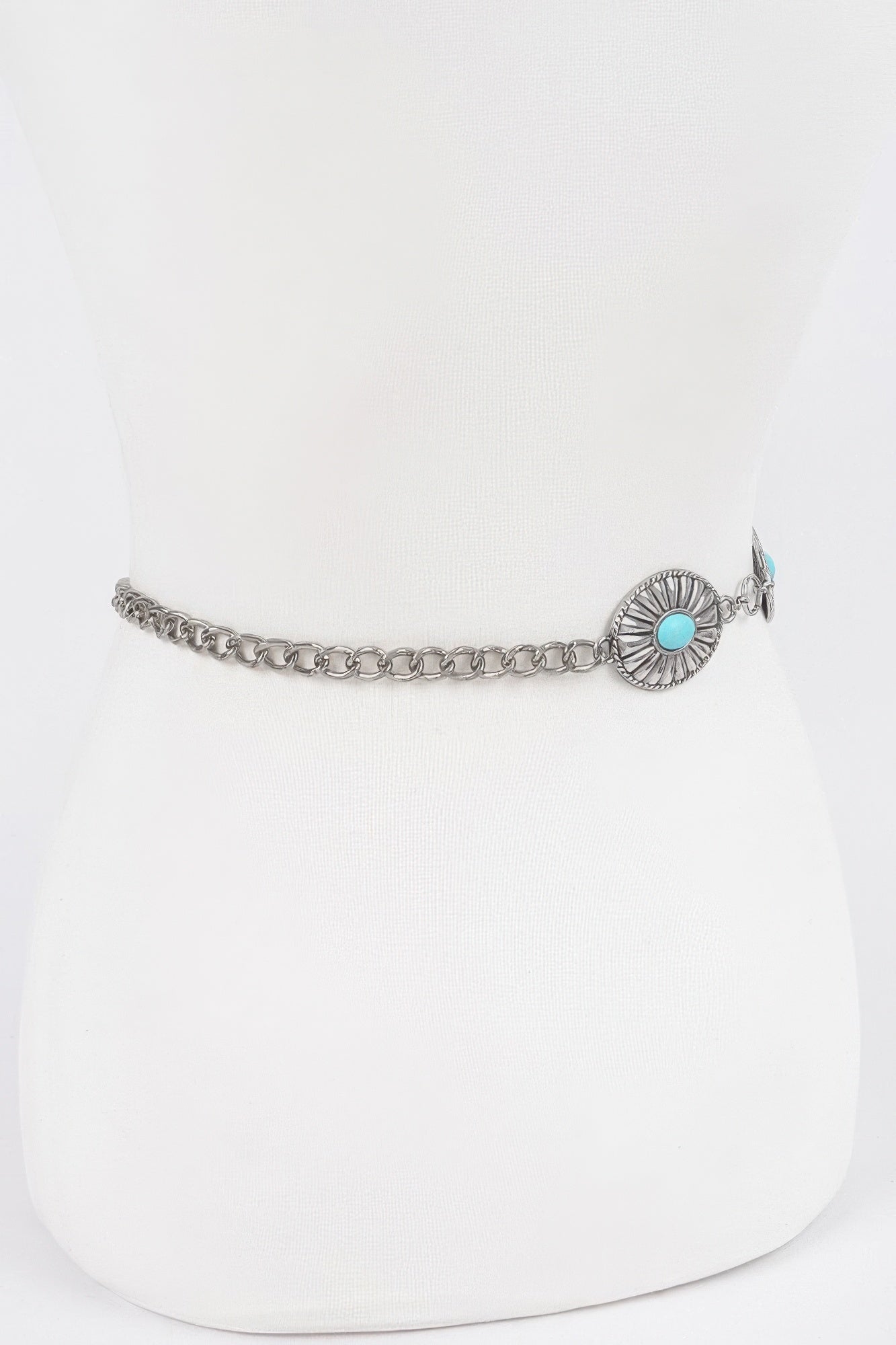 Western Style Metal Chain Belt product image