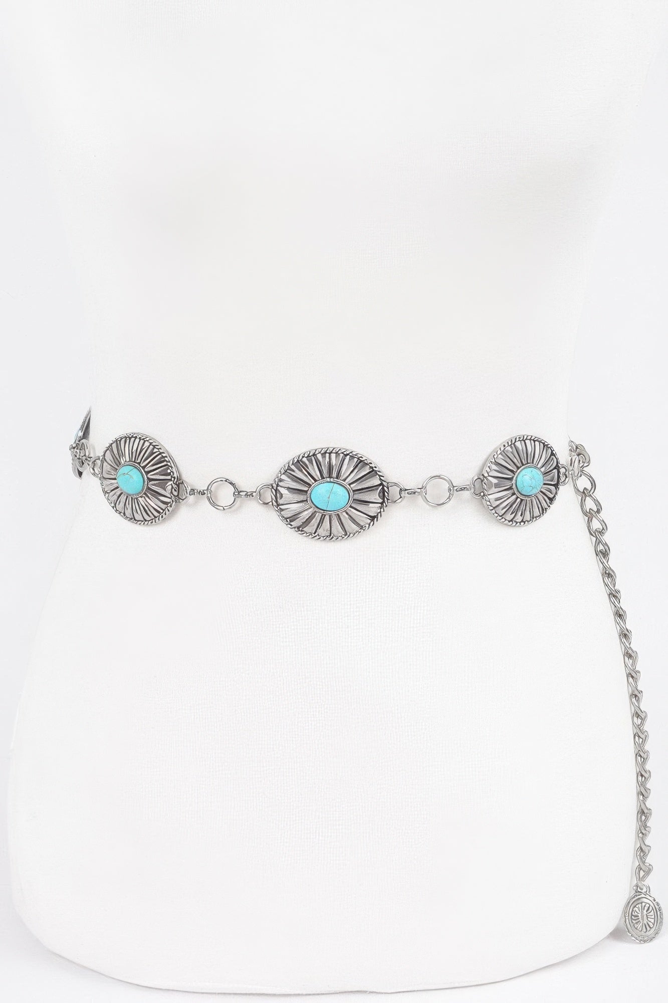 Western Style Metal Chain Belt product image