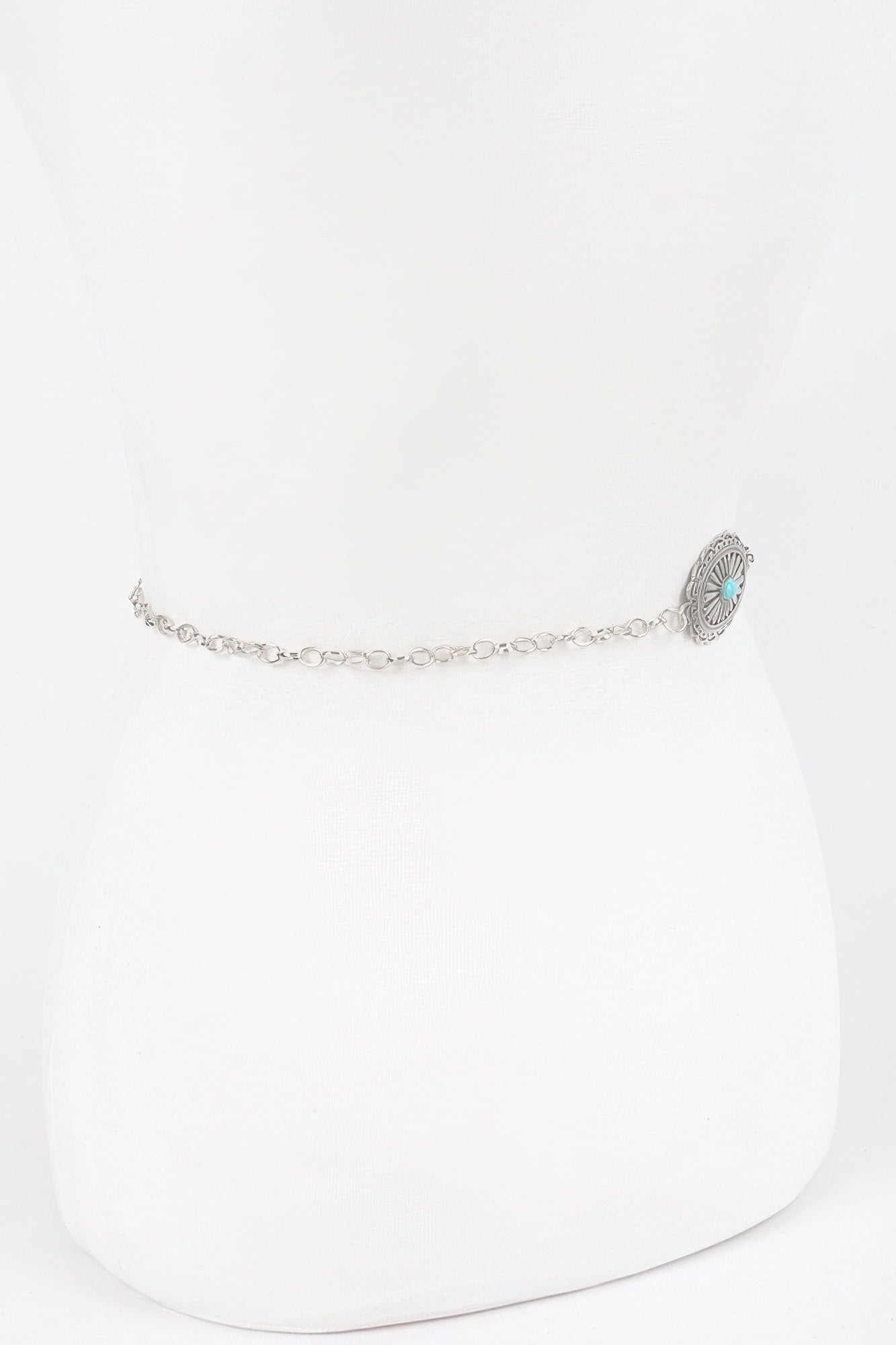 Western Style Metal Chain Belt product image