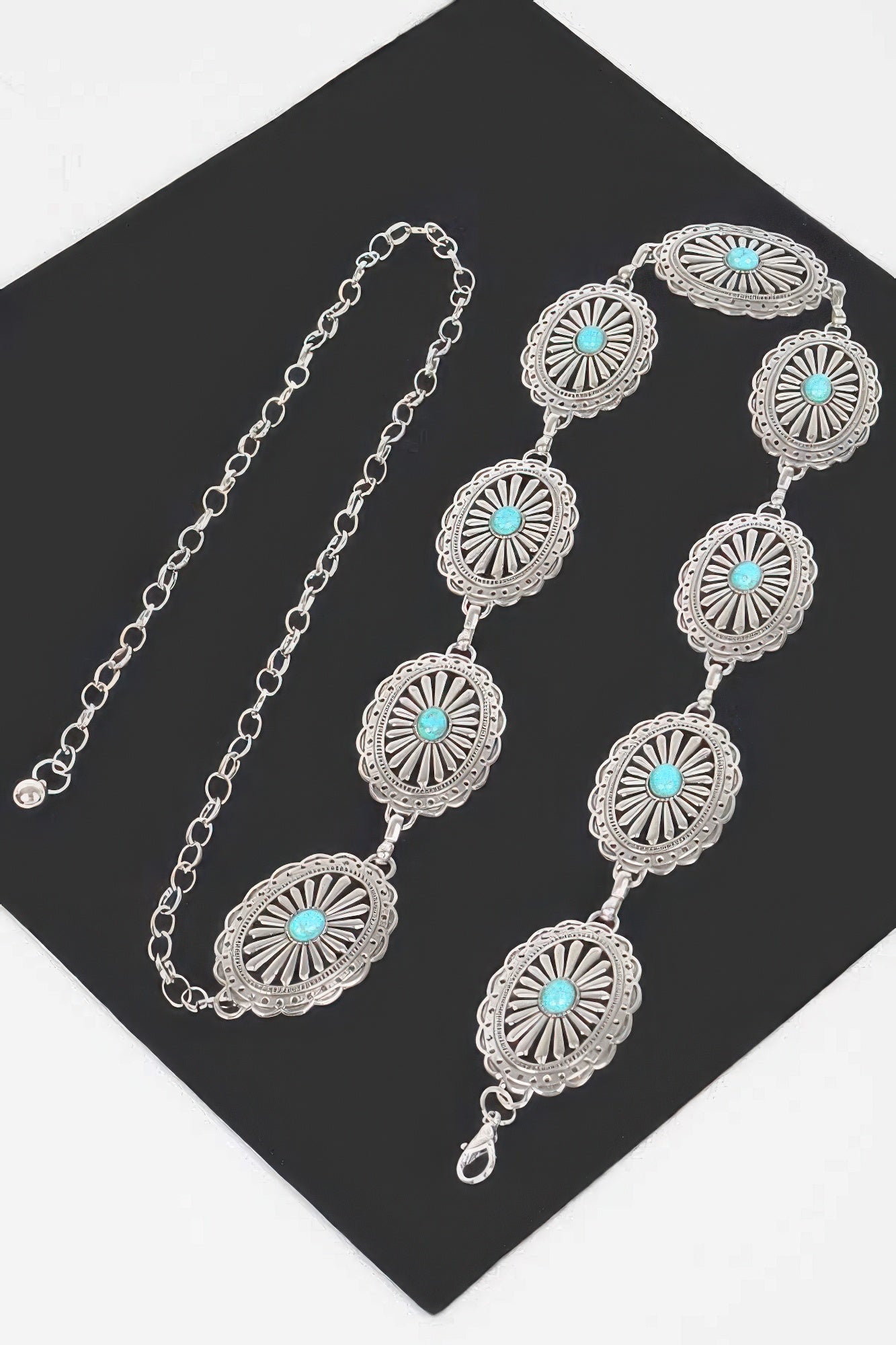 Western Style Metal Chain Belt product image