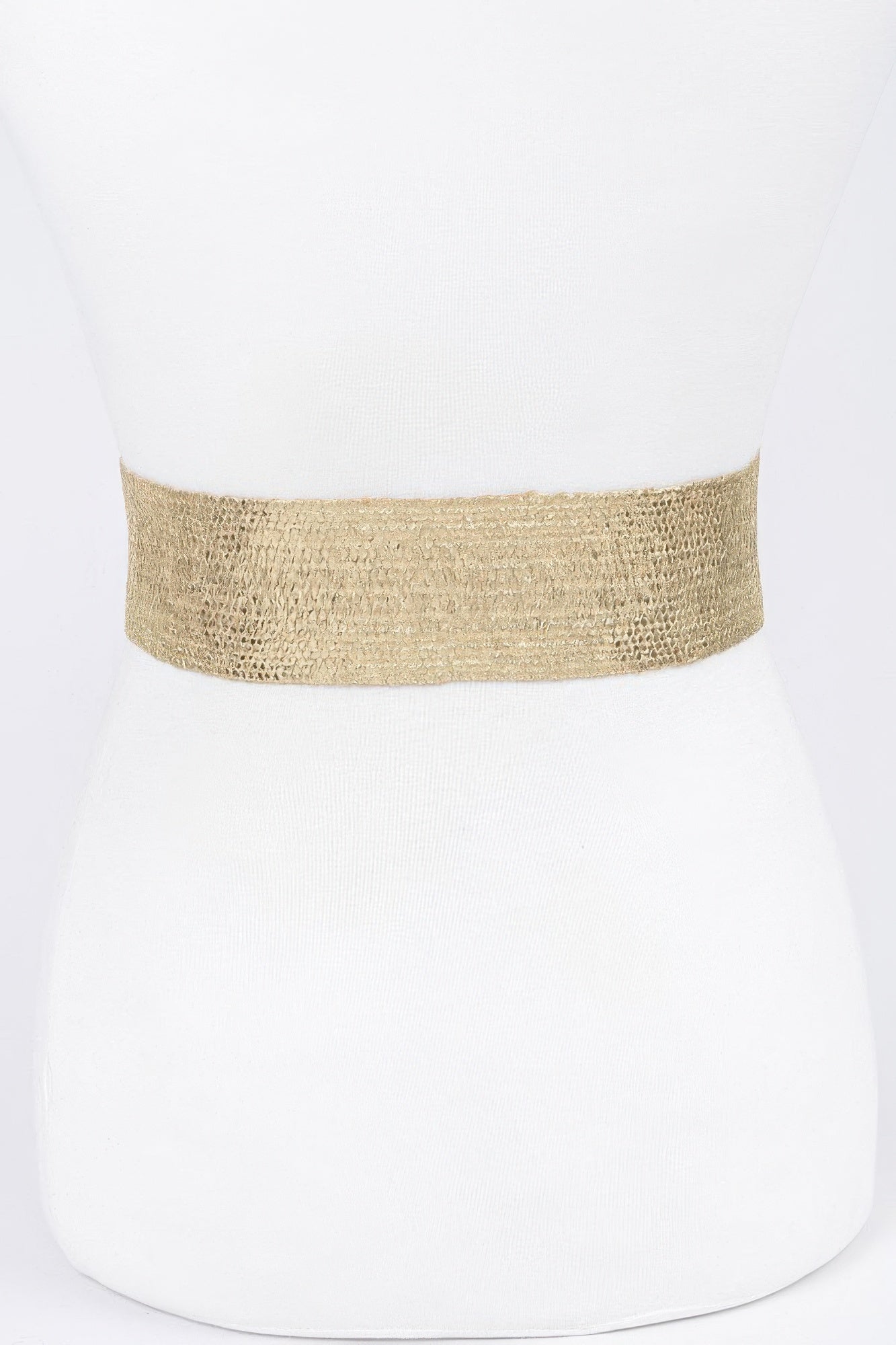 Wide Pearl Buckle Elastic Belt product image