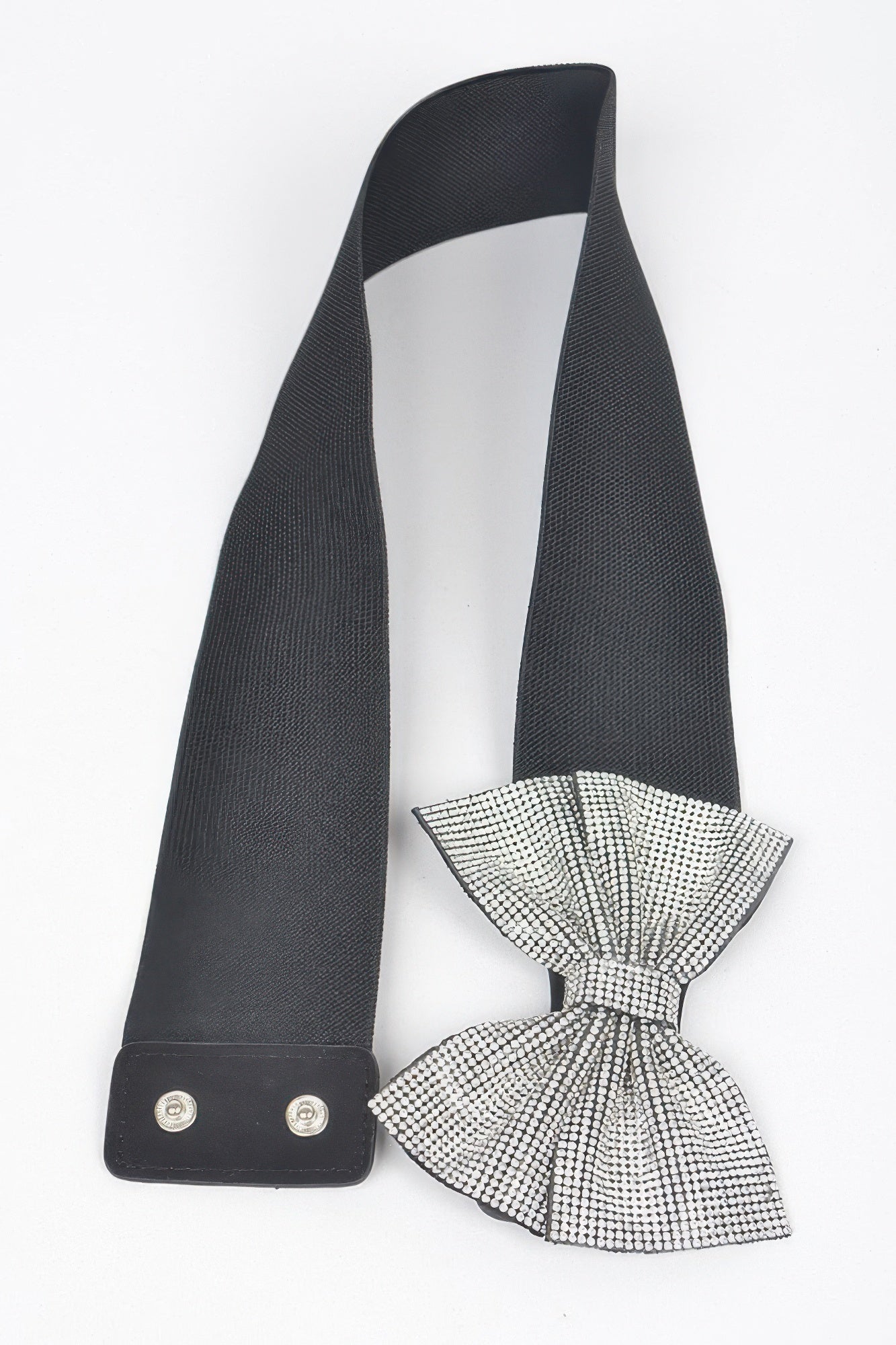 Rhinestone Ribbon Elastic Belt product image