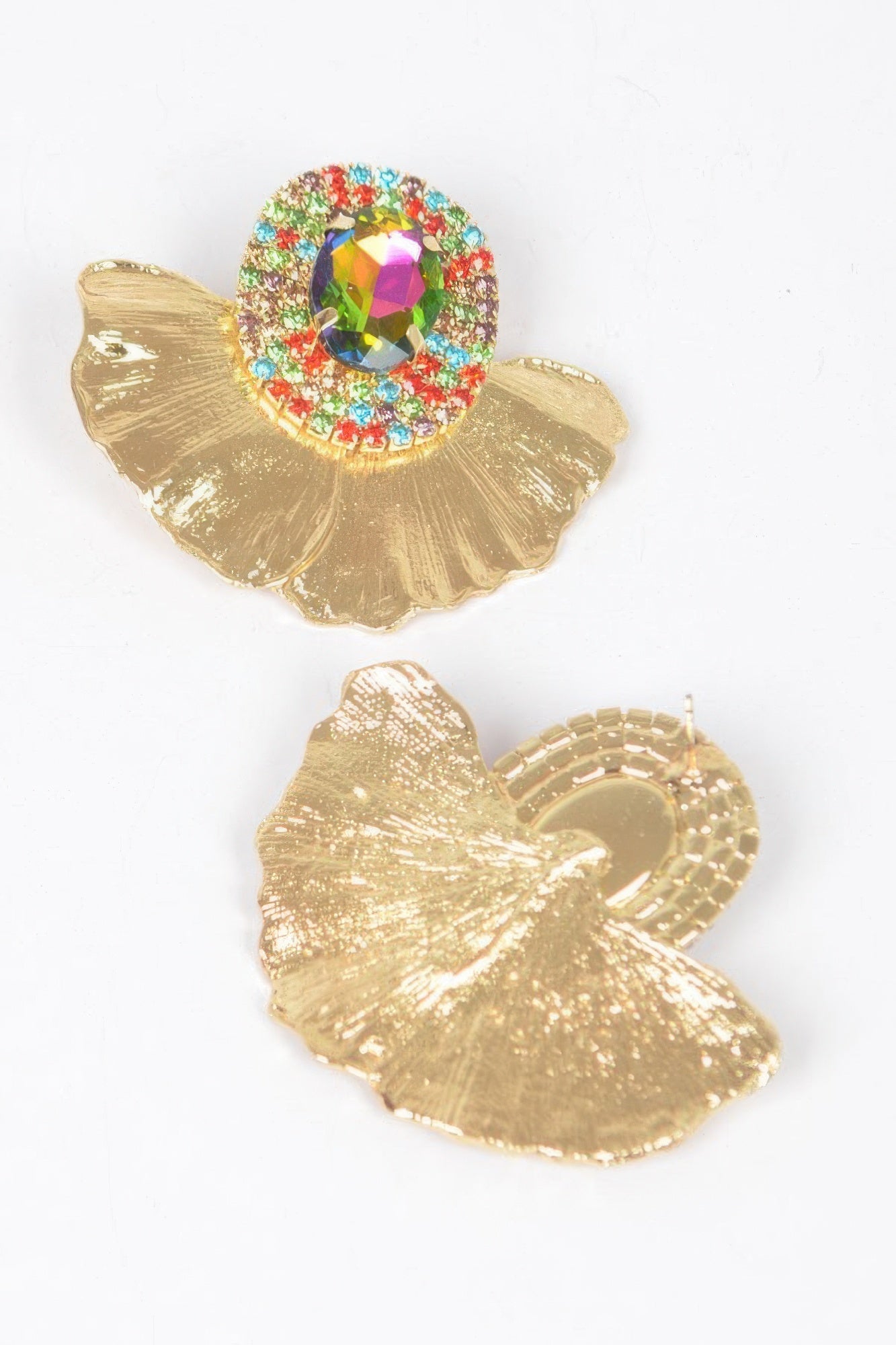 Rhinestone Metal Earrings product image